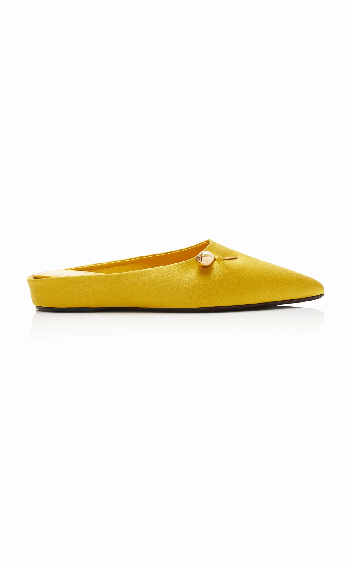 Sleep on It Satin Mules by Herbert Levine