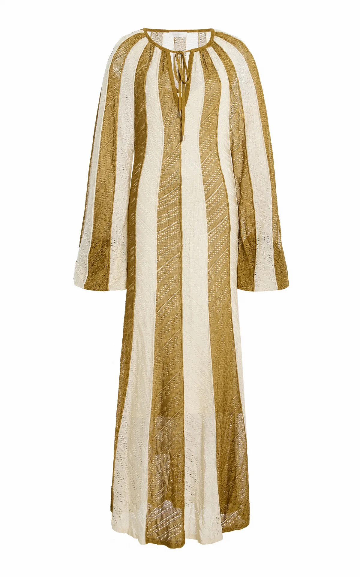 Mahon Knitted Cotton Maxi Dress by Zimmermann