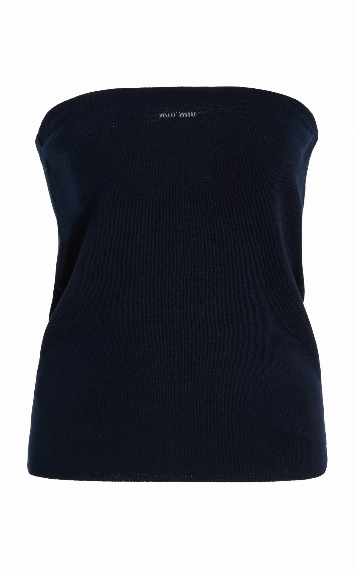 Cotton Tank Top by Miu Miu