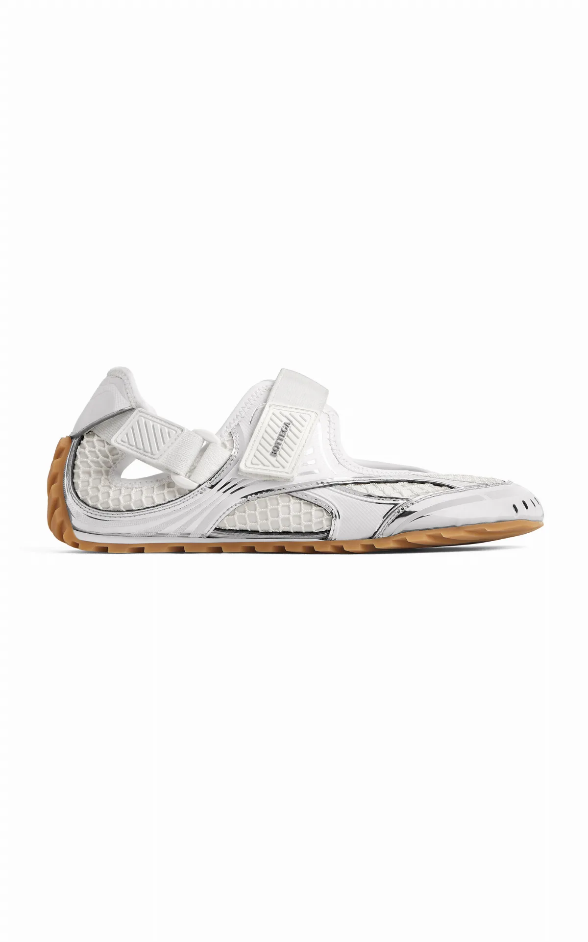 Orbit Mesh Mary-Jane Sneakers by Bottega Veneta