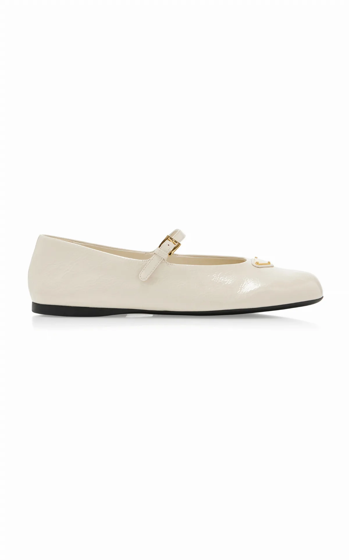 Patent Leather Ballet Flats by Prada