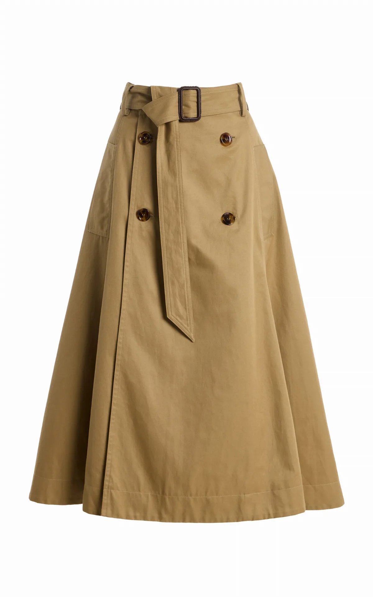 Stella Tailored Cotton Maxi Skirt by FRANÇOISE