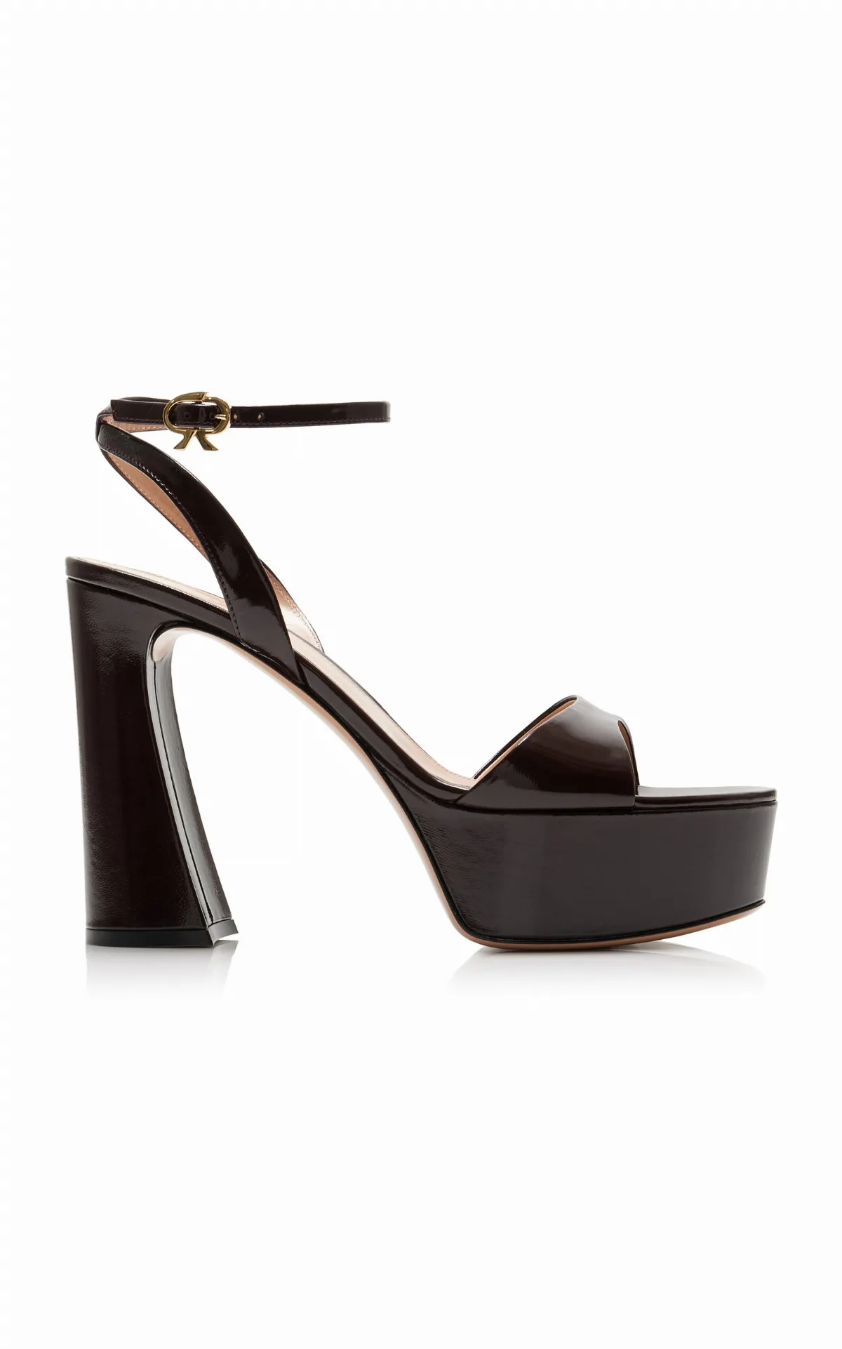 Patent Leather Sandals by Gianvito Rossi