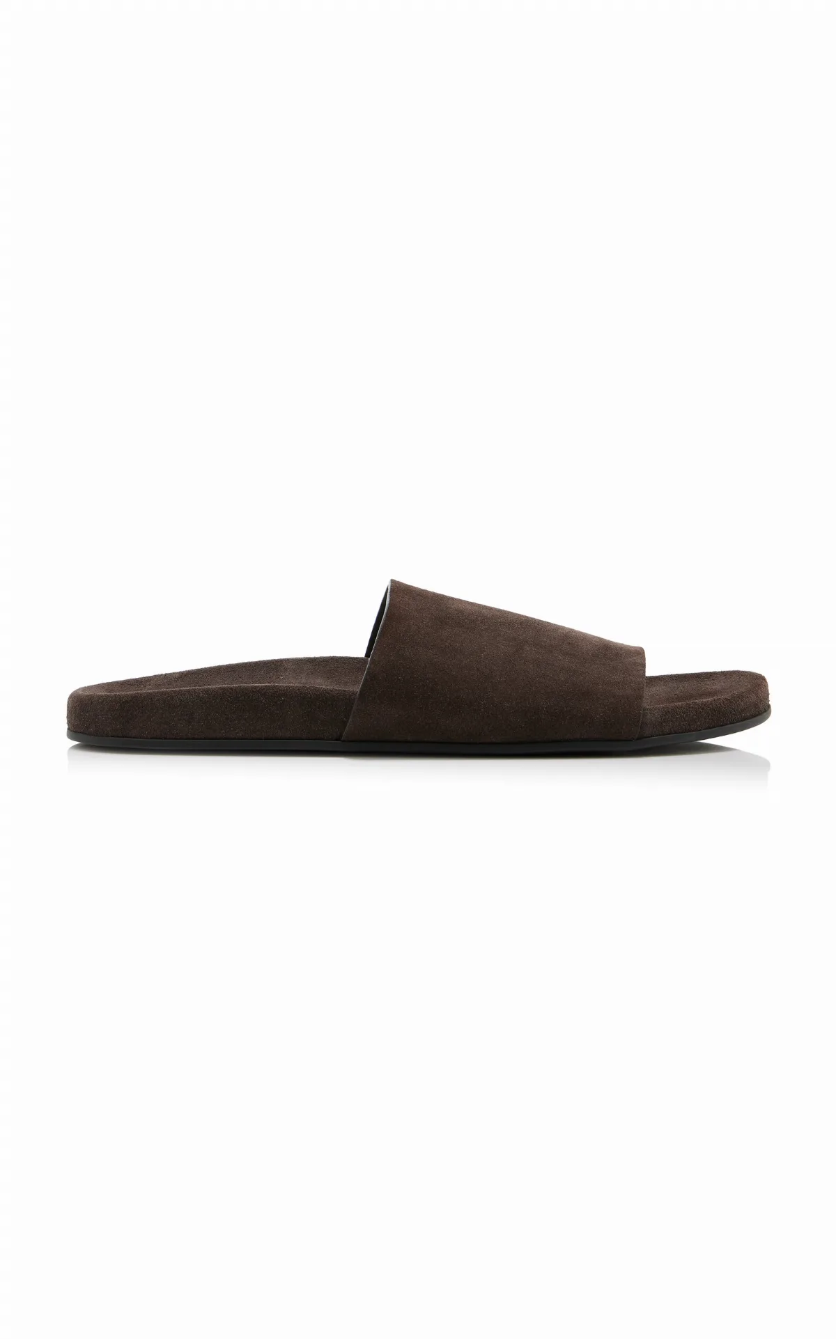 Hugh Suede Slide Sandals