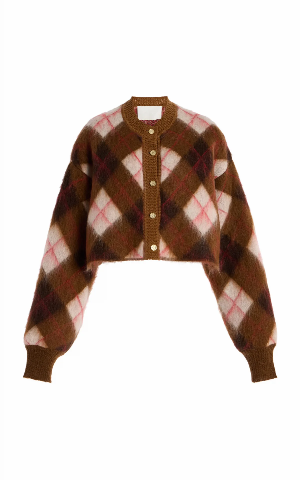 The Blane Checked Wool Cardigan by RÙADH