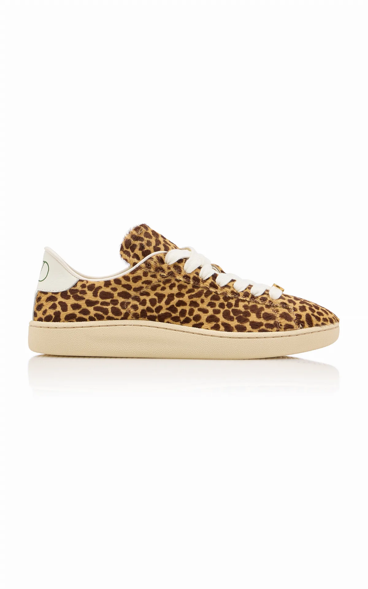 Royco Animal-Print Calf-Hair Sneakers by Valentino Garavani