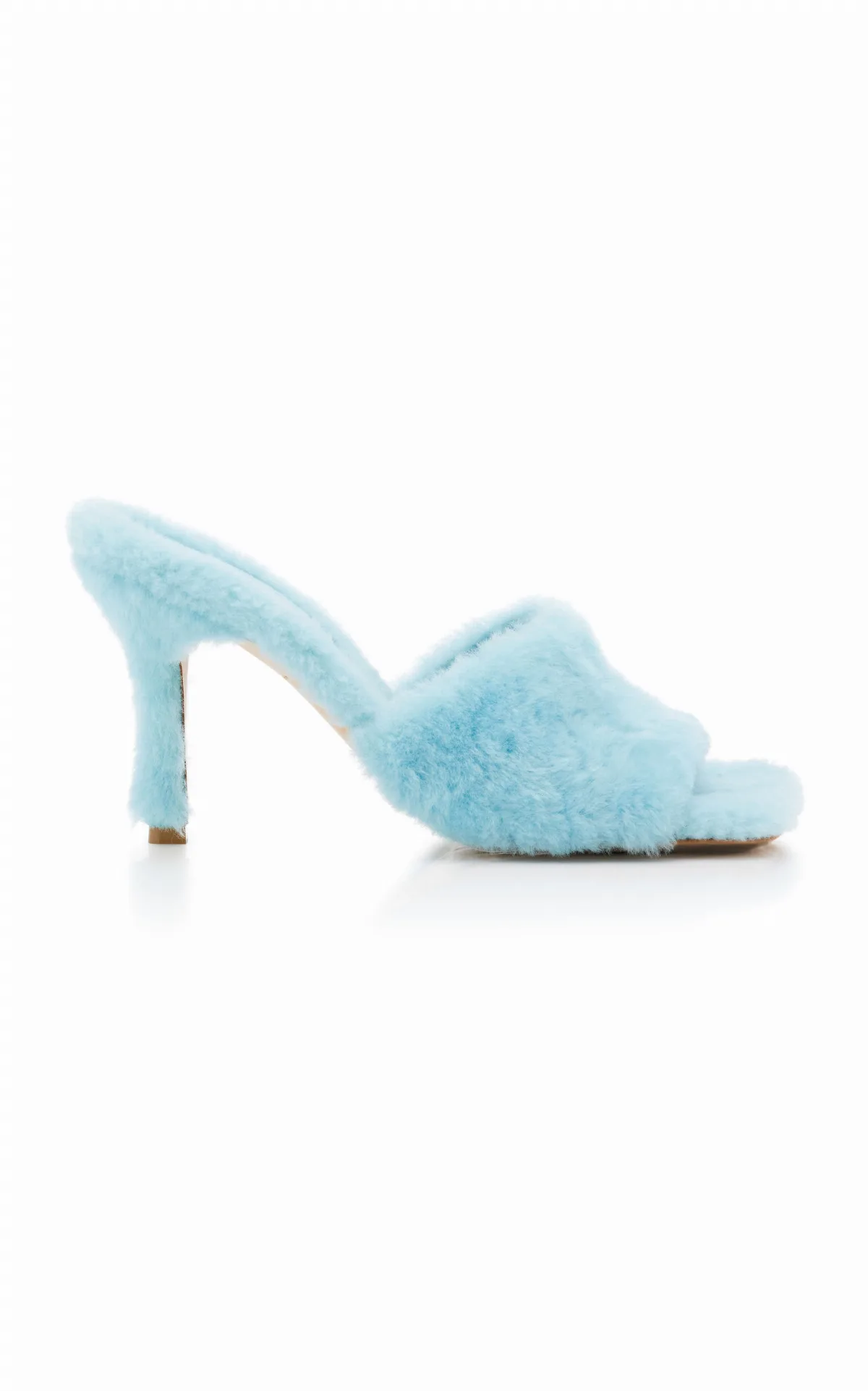 Stretch Fur Mule Sandals by Bottega Veneta