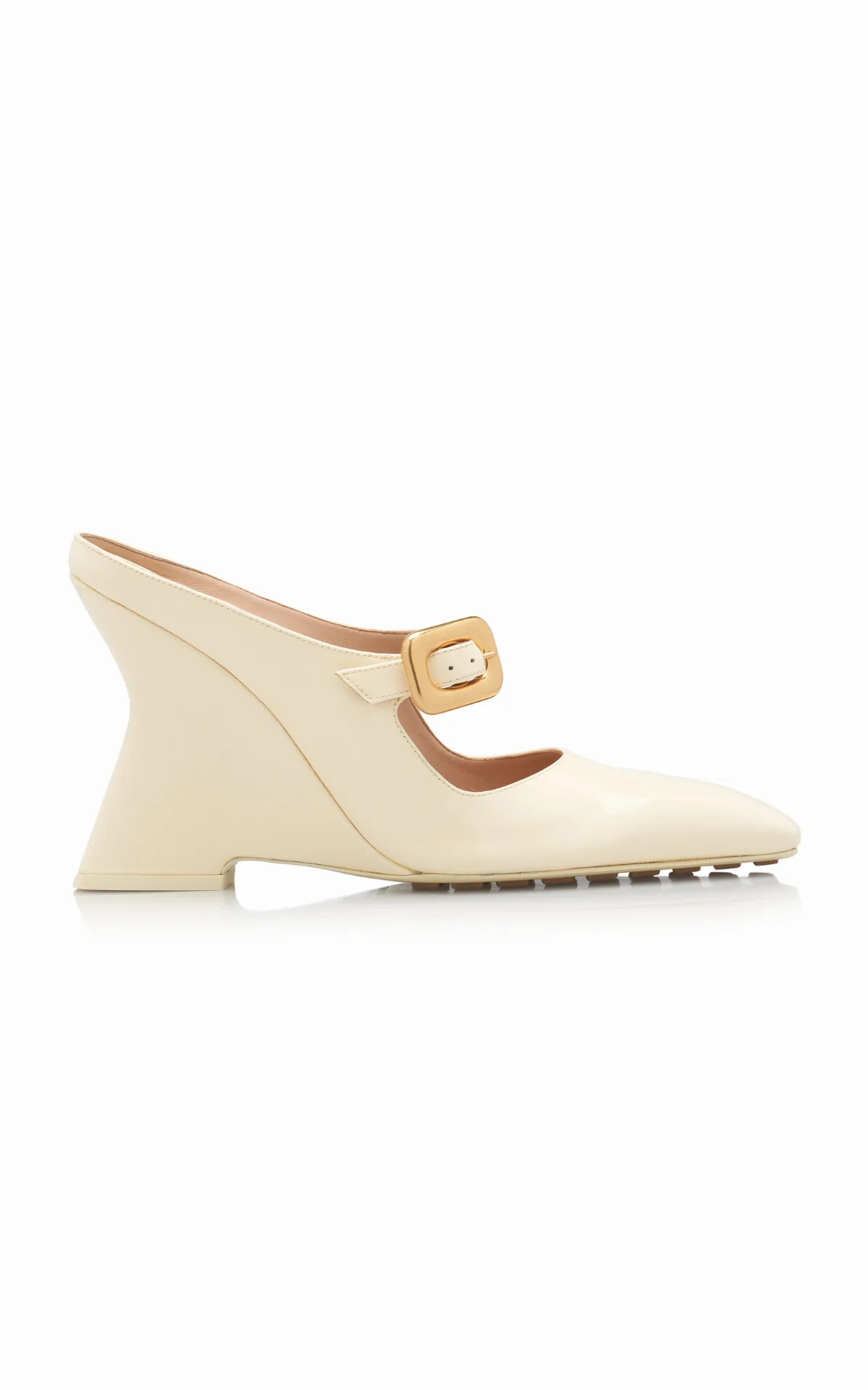 Comet Mary-Jane Patent Leather Pumps by Bottega Veneta