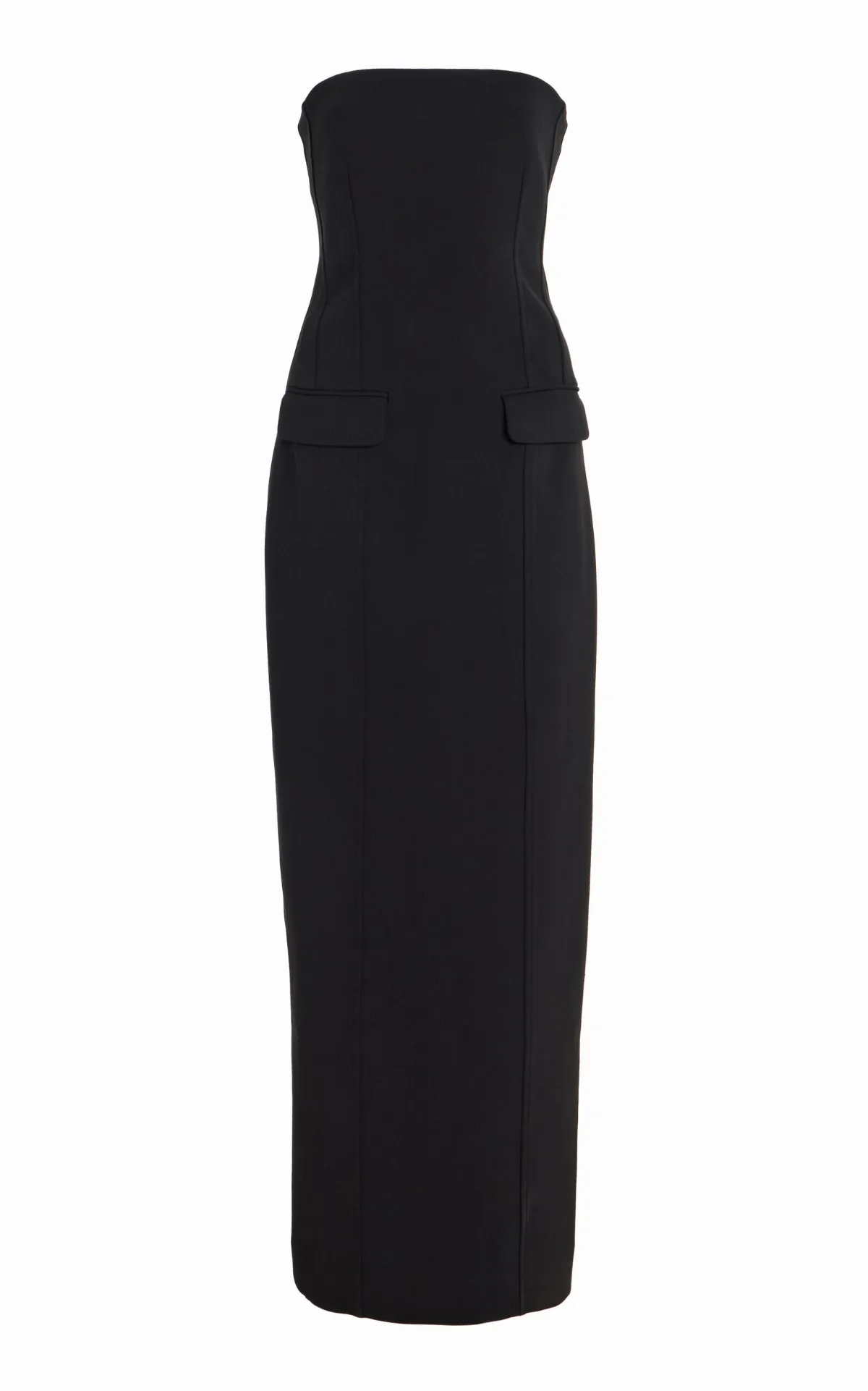 Strapless Pocket Maxi Dress by Toteme