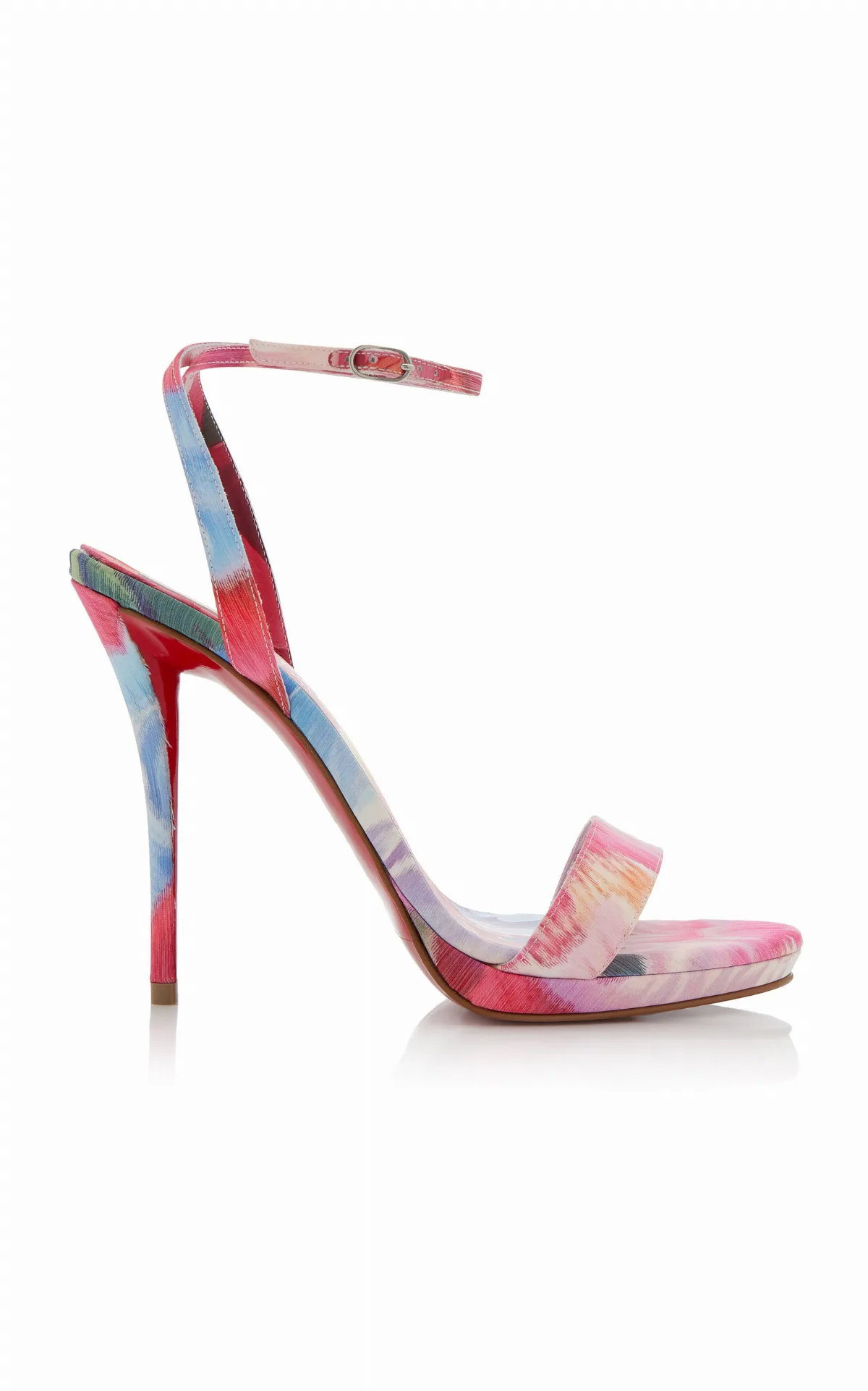 Miss Z 120mm Peony Crepe Sandals by Christian Louboutin