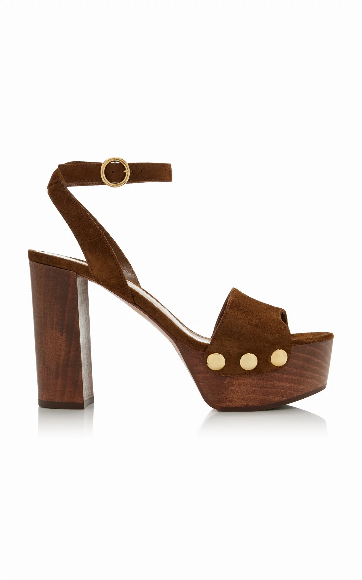 Ardéa Suede Platform Sandals by Gianvito Rossi