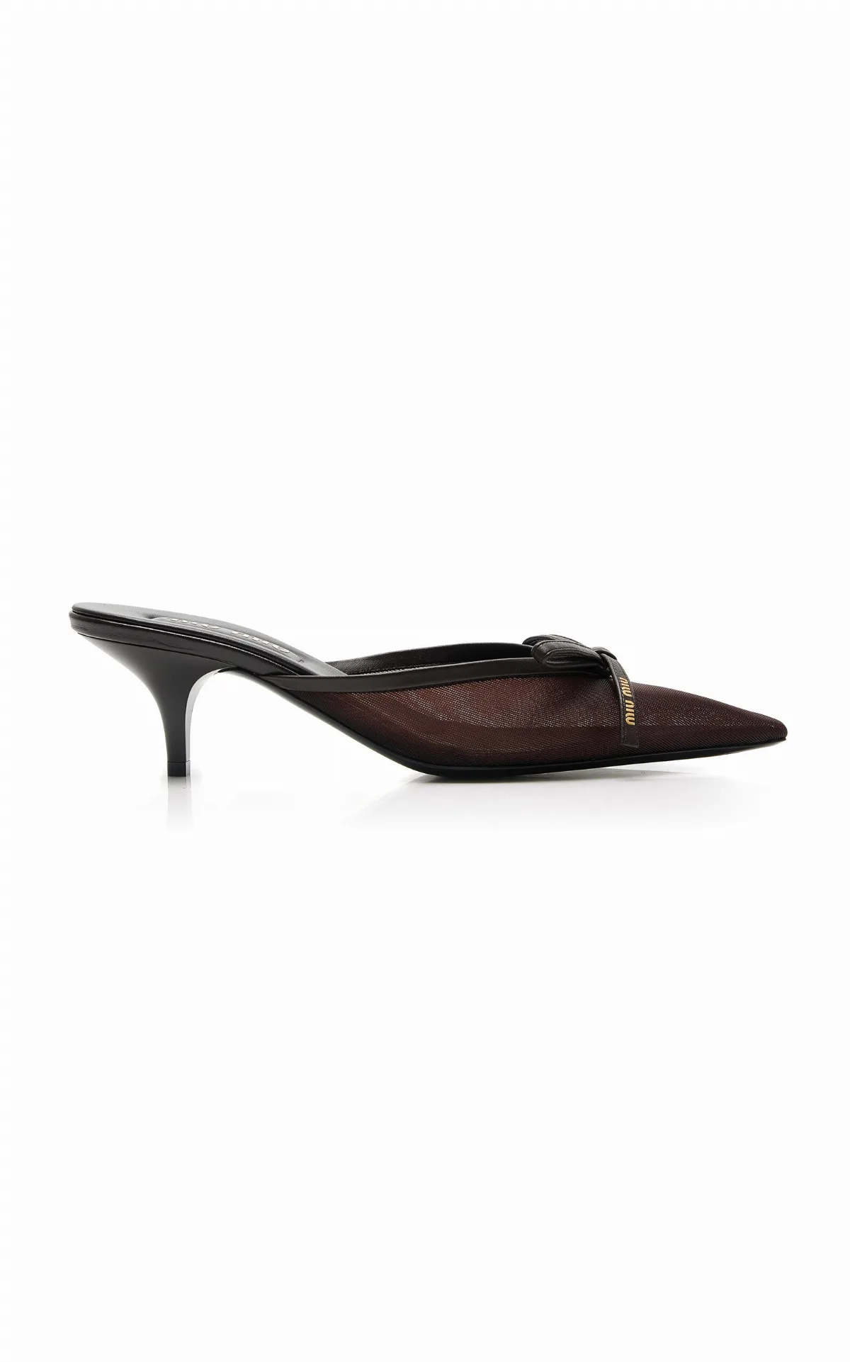 Mesh Mules by Miu Miu
