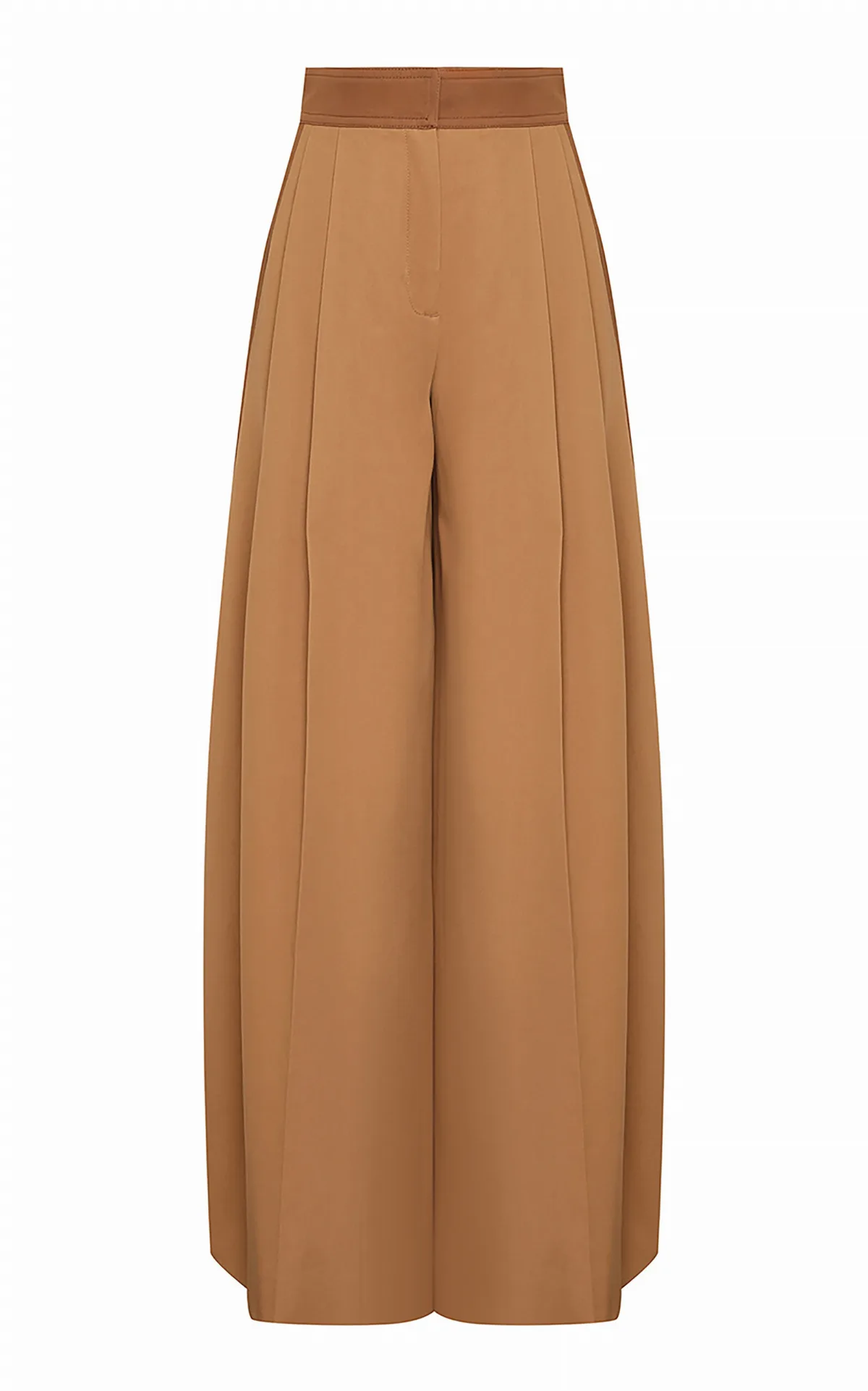 Valiant Drill Cotton Wide-Leg Pants