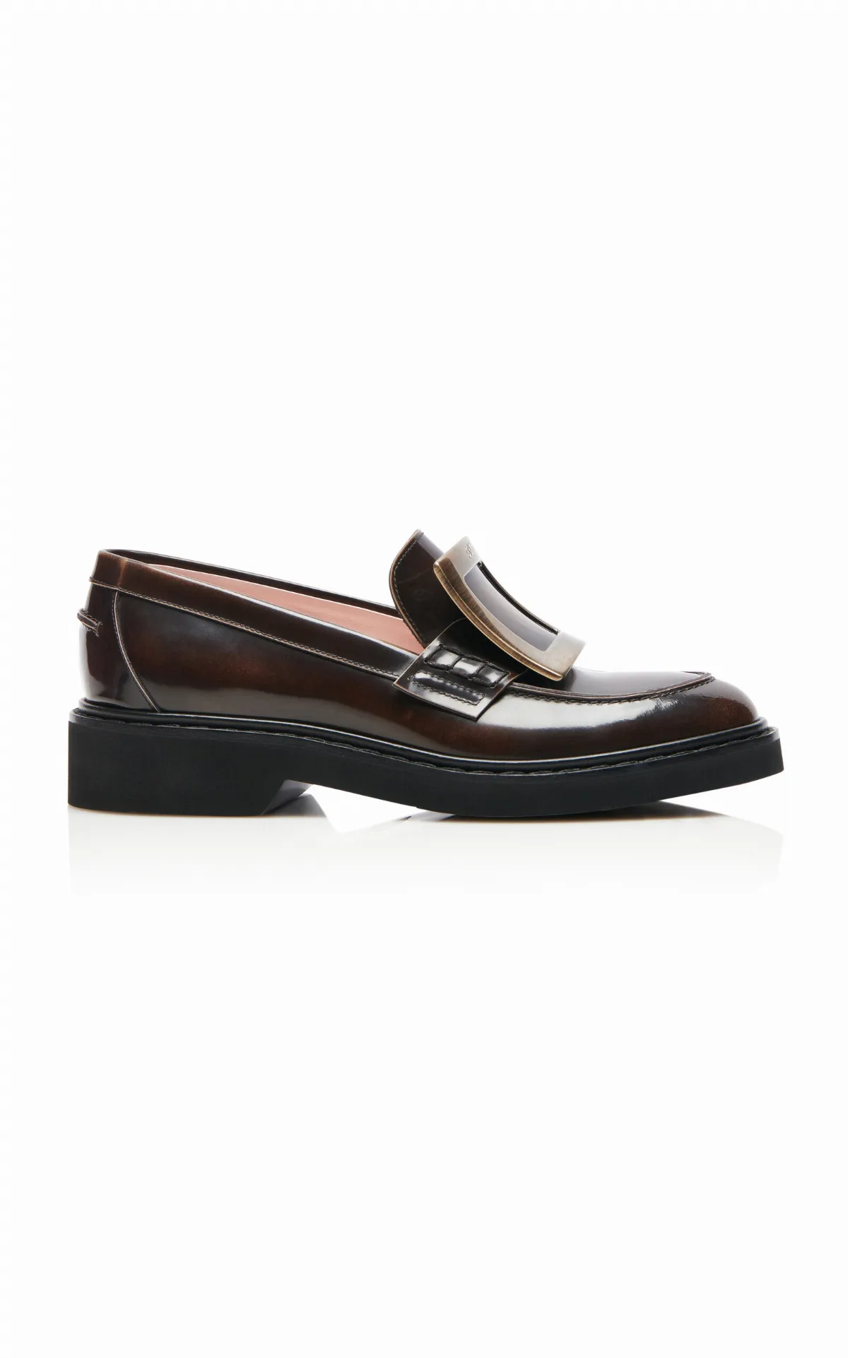 Viv' Rangers Leather Loafers by Roger Vivier
