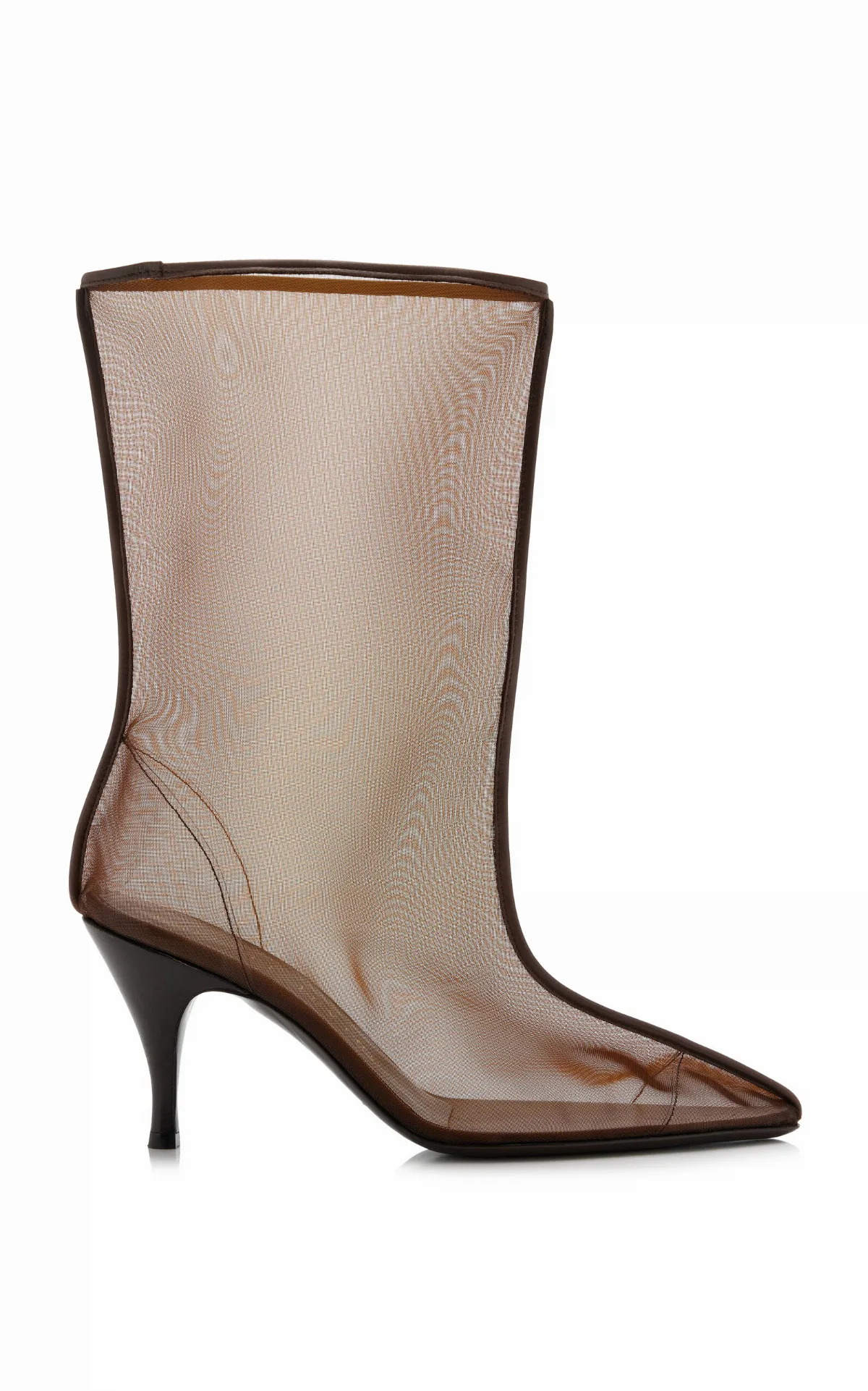 Drawing a Blank Mesh Ankle Boots by Herbert Levine