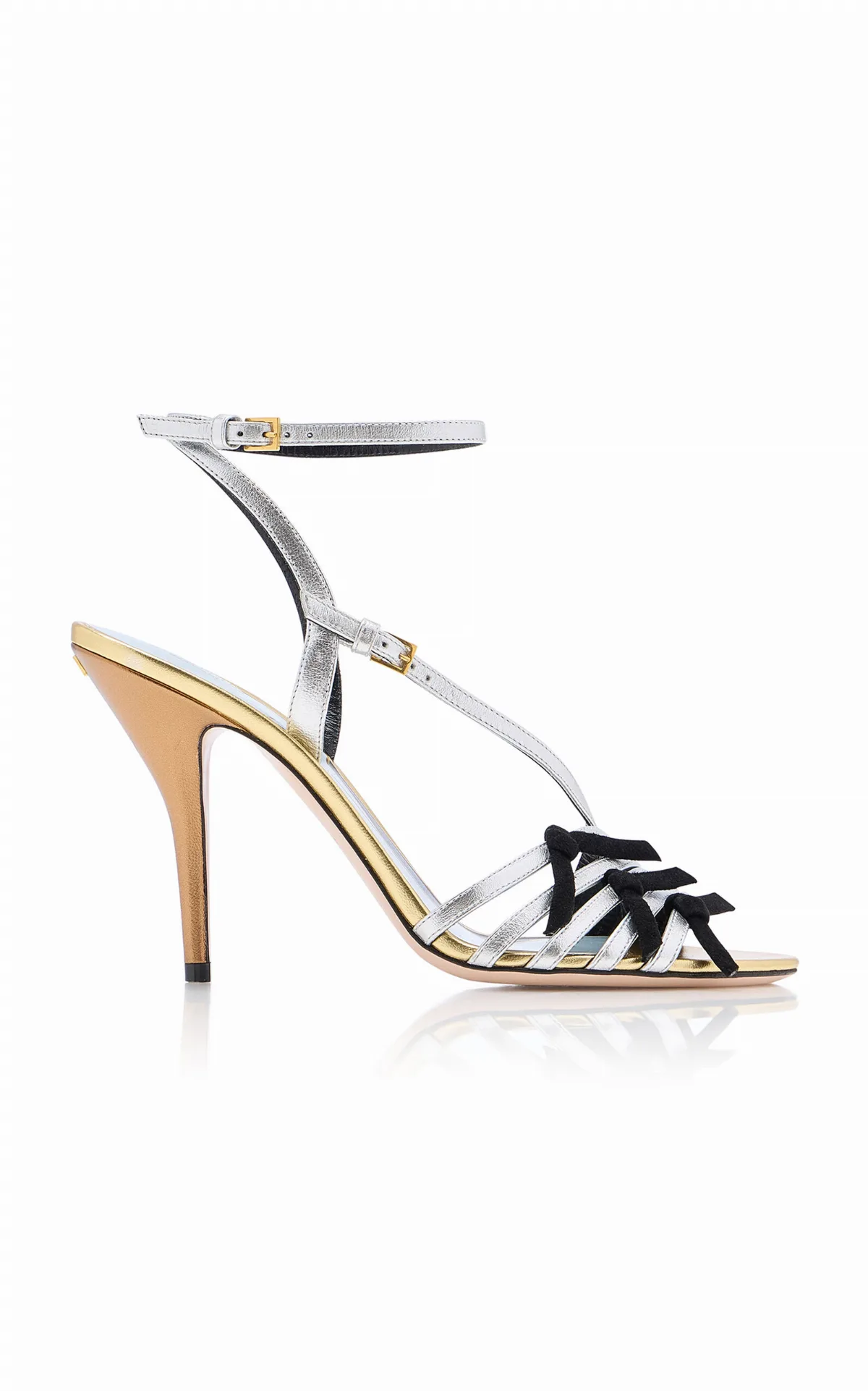 Nodine Leather Heeled Sandals by Valentino Garavani