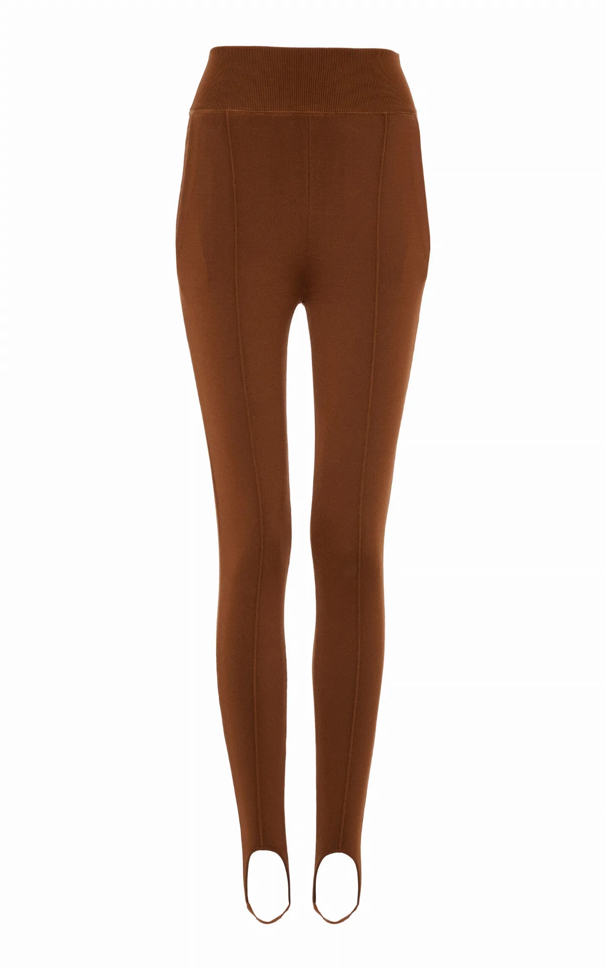 Satin-Finished Cigarette Pants by Chloé