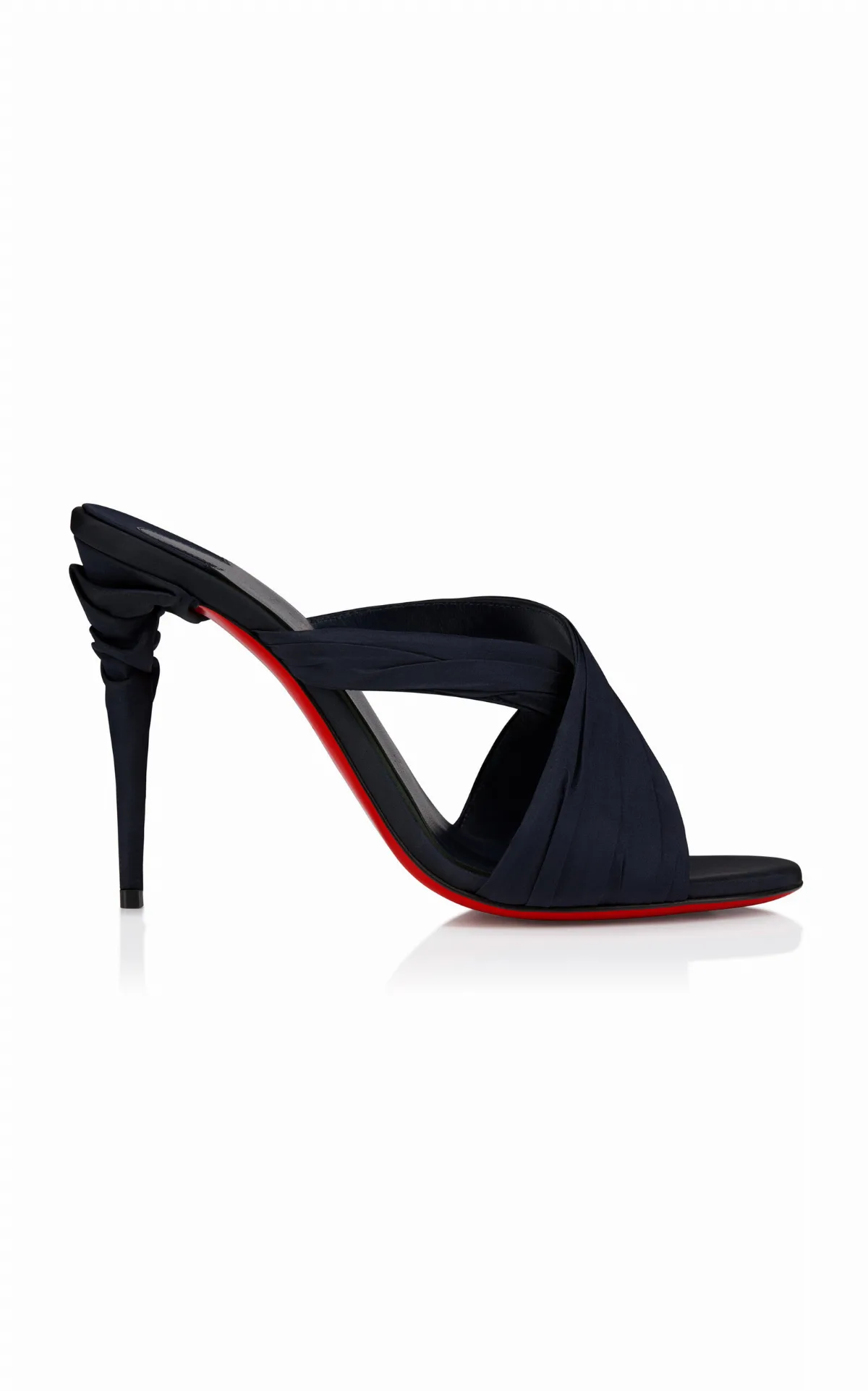 Affabula 100mm Taffeta Mules by Christian Louboutin