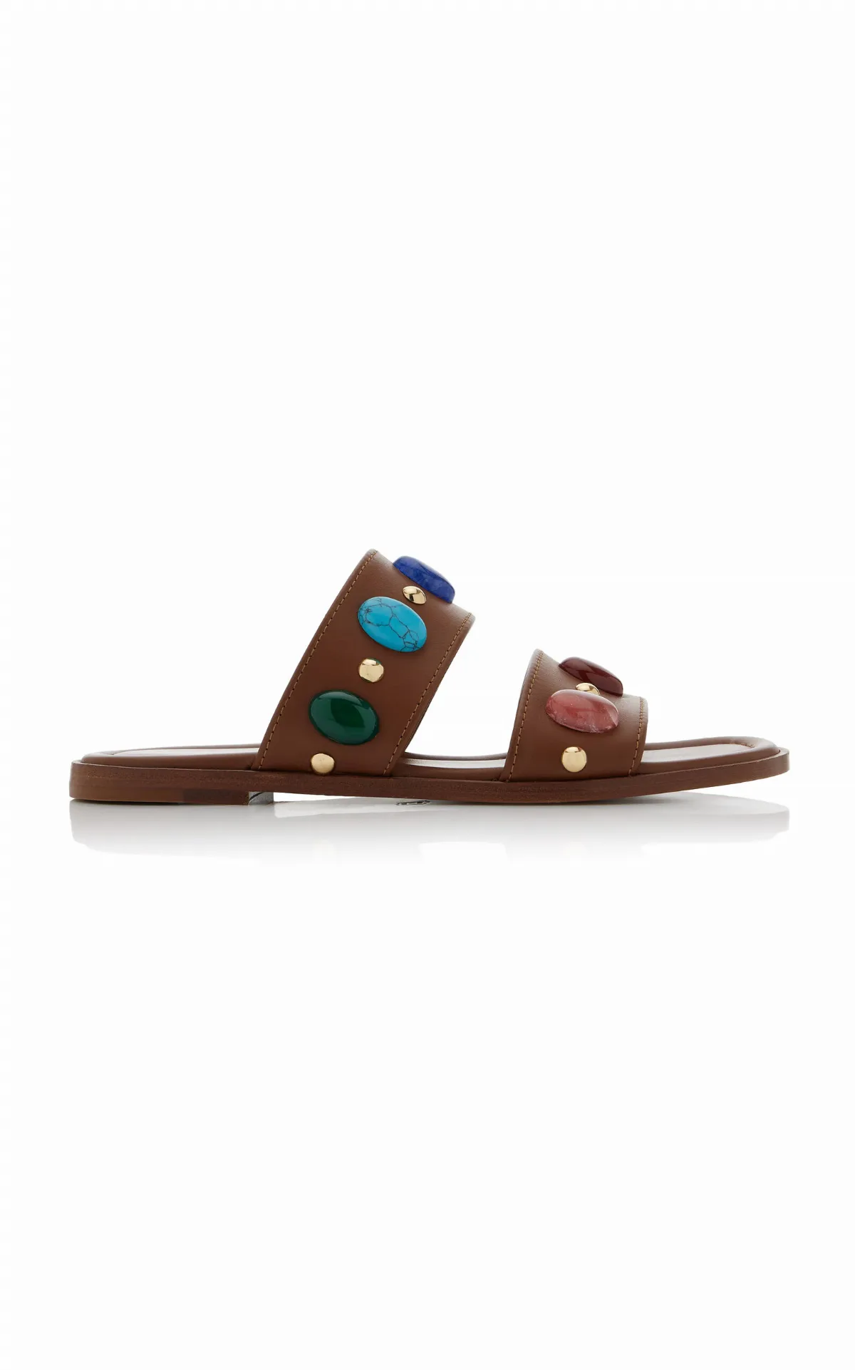 Pasha Leather Sandals by Gianvito Rossi