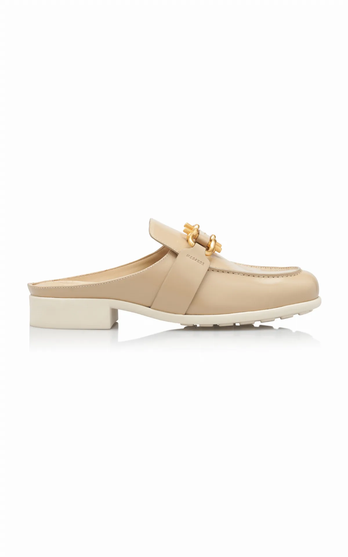 Monsieur Leather Loafer Mules by Bottega Veneta