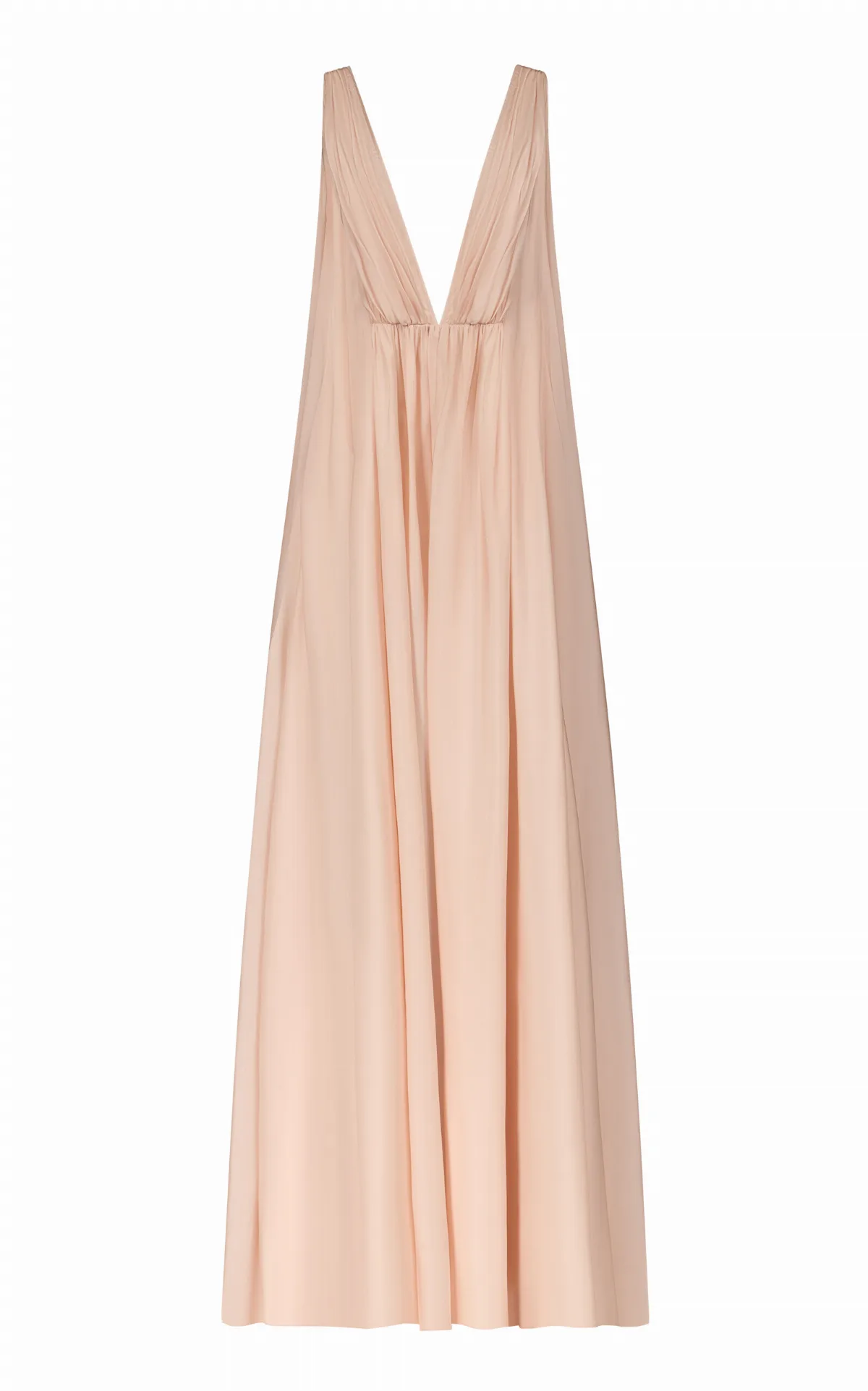 Angelina Silk Habotai Maxi Dress