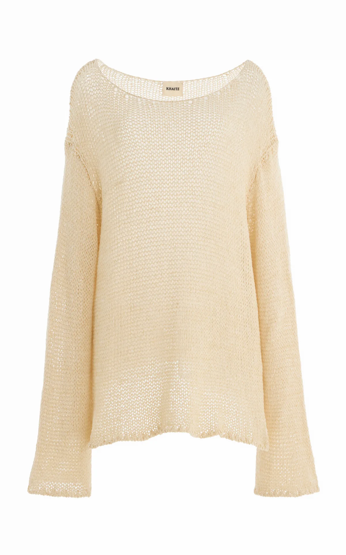 Davet Silk-Blend Knit Top by Khaite