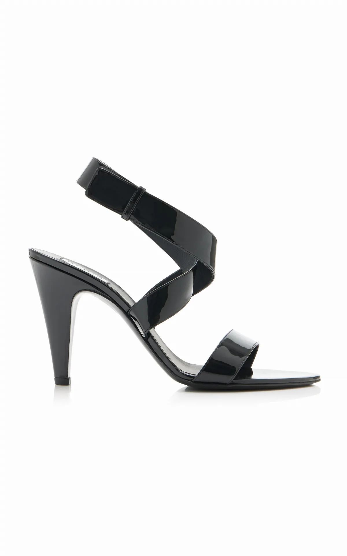 Cone Patent Leather Sandals by ALAÏA