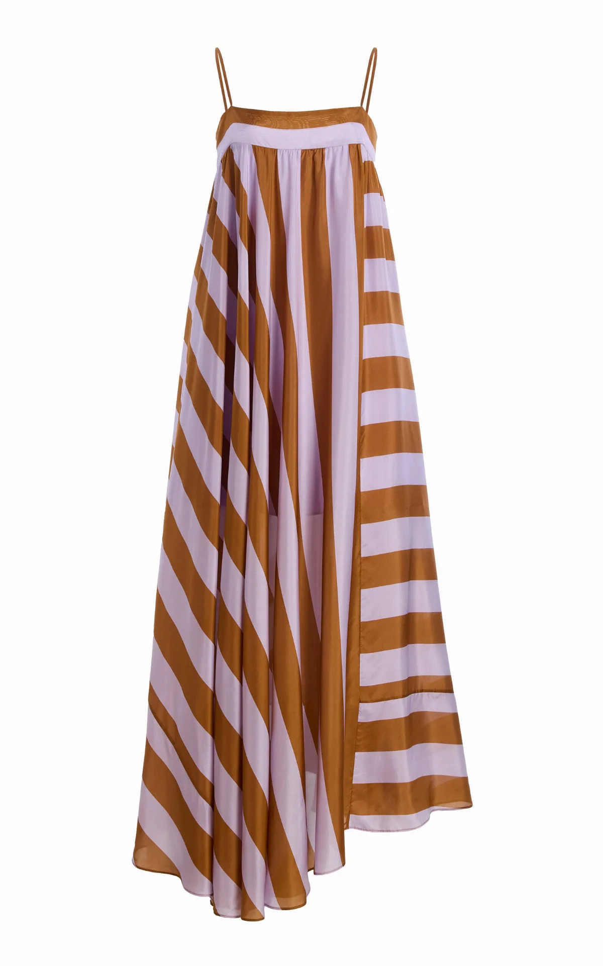 Indra Striped Silk Maxi Dress by Zimmermann
