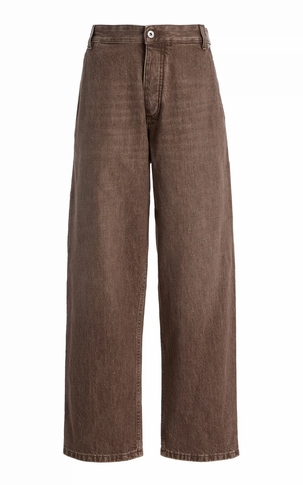 Washed Cotton Cargo Jeans by Bottega Veneta