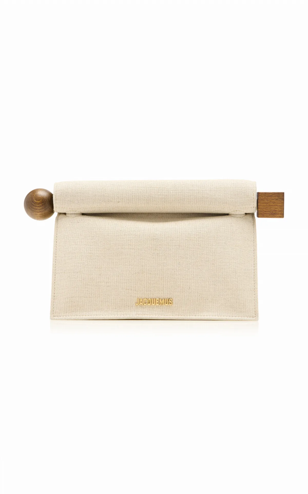 Rond Carre Cotton Clutch by Jacquemus