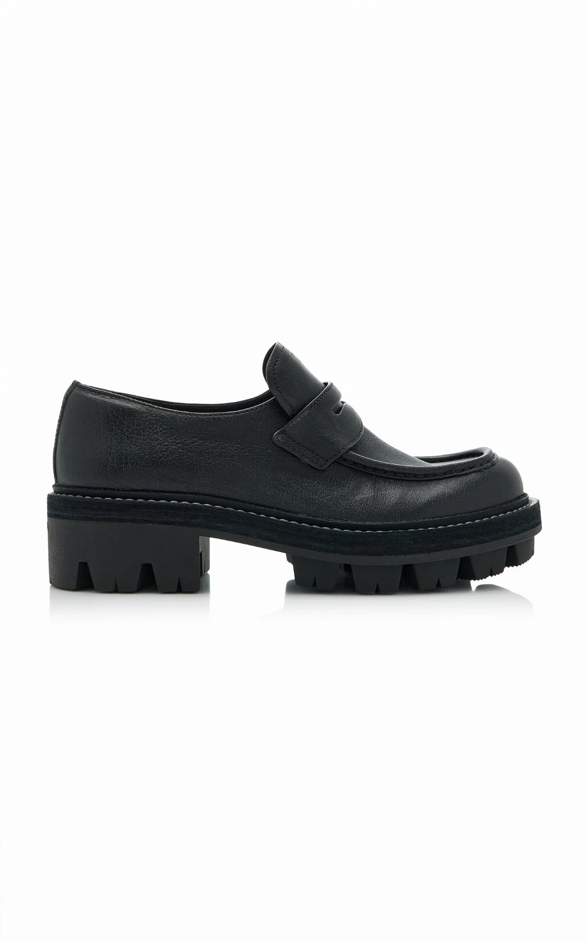 Leather Loafers by Prada