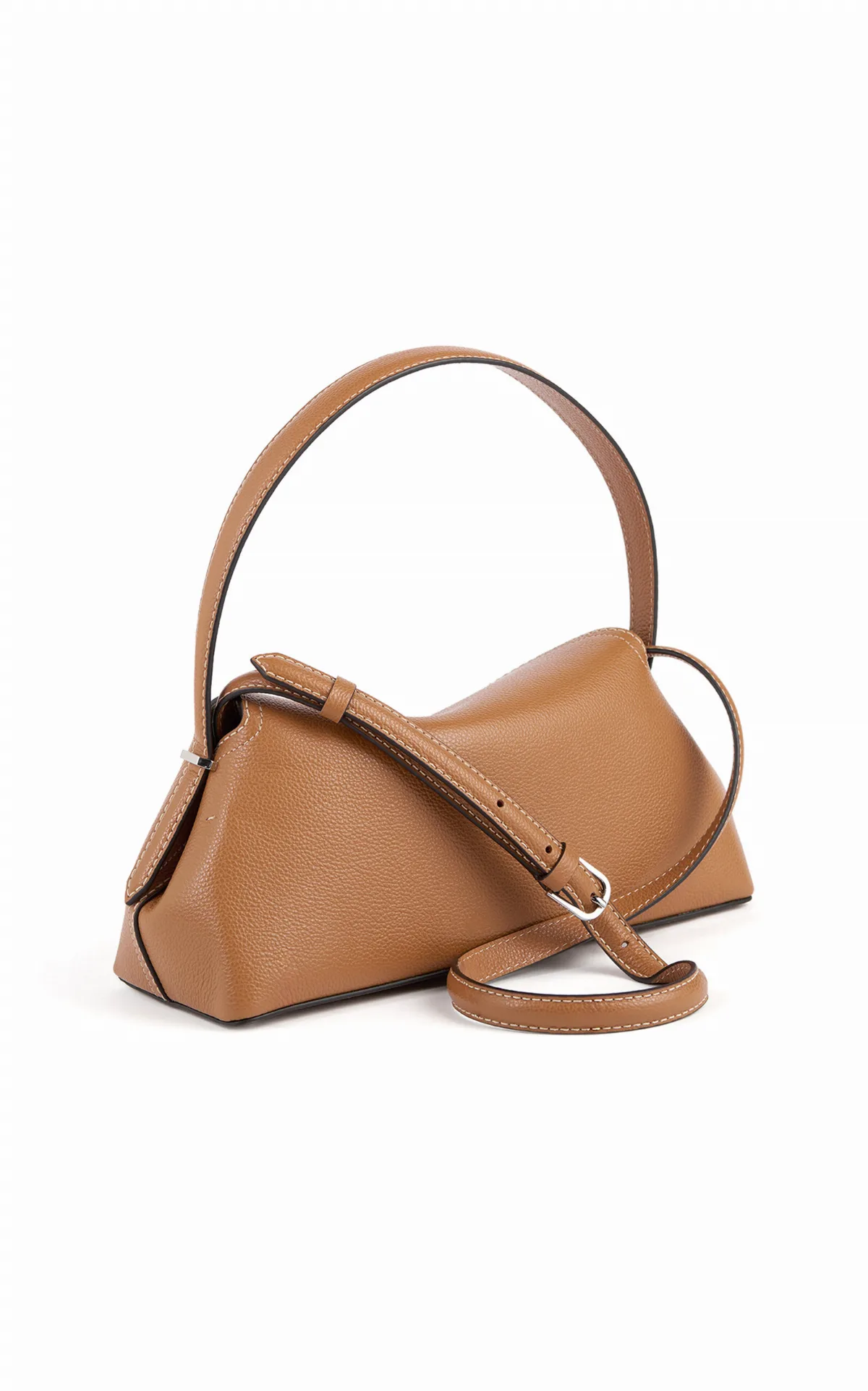 T-Lock Leather Shoulder Bag by Toteme