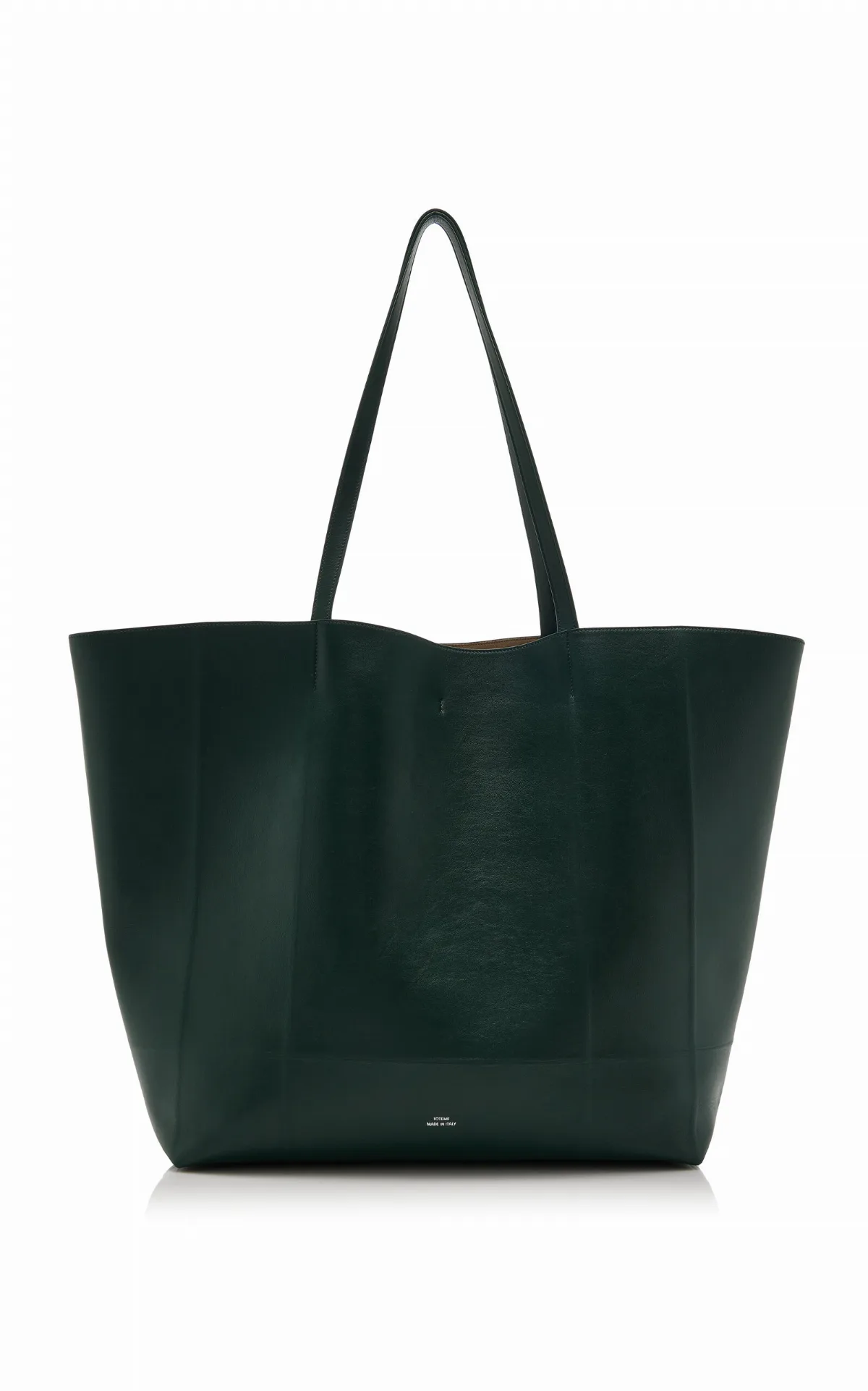 Roam Leather Tote Bag by Toteme