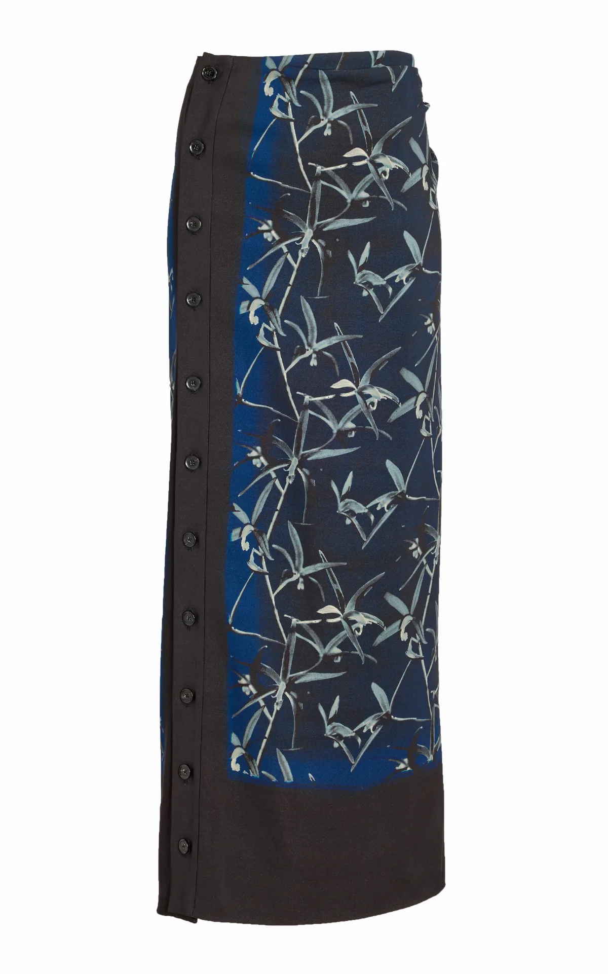 Anais Printed Stretch Cady Maxi Skirt by Proenza Schouler