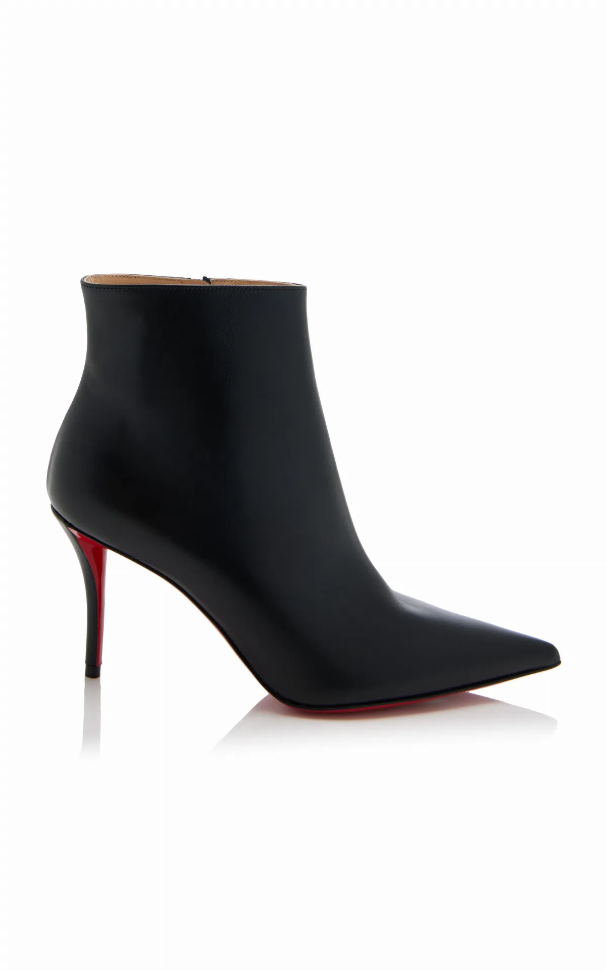 So Apostropha 80mm Leather Ankle Boots by Christian Louboutin