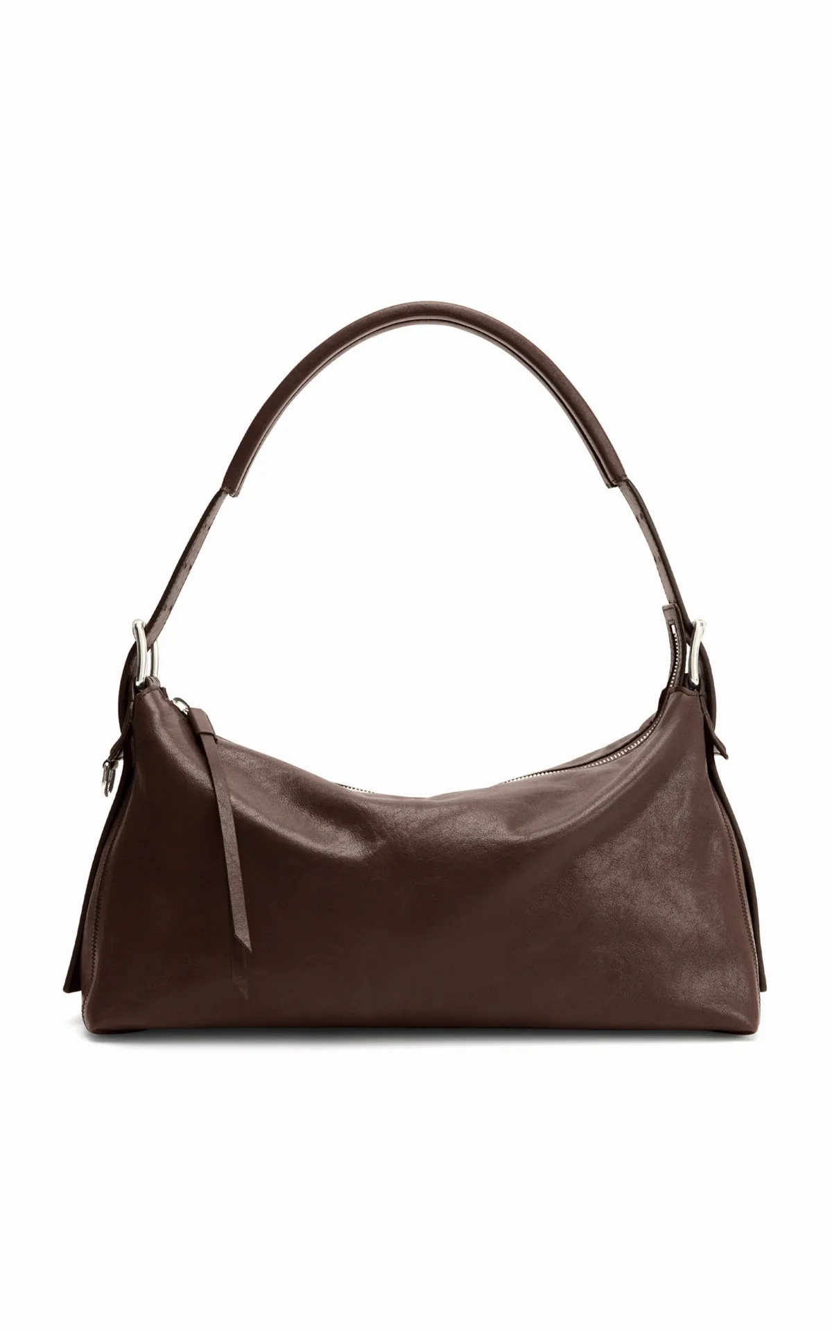 Belted Leather Baguette Bag by Lemaire