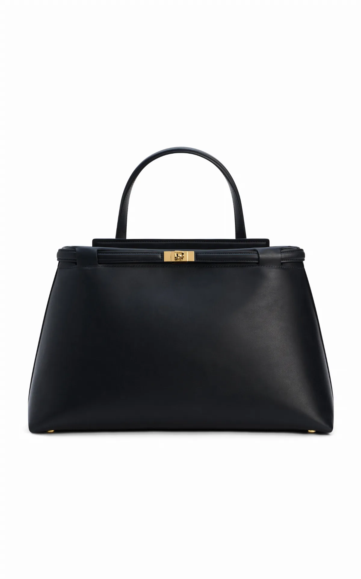 Leoné Medium Leather Top Handle Bag by Janessa Leone