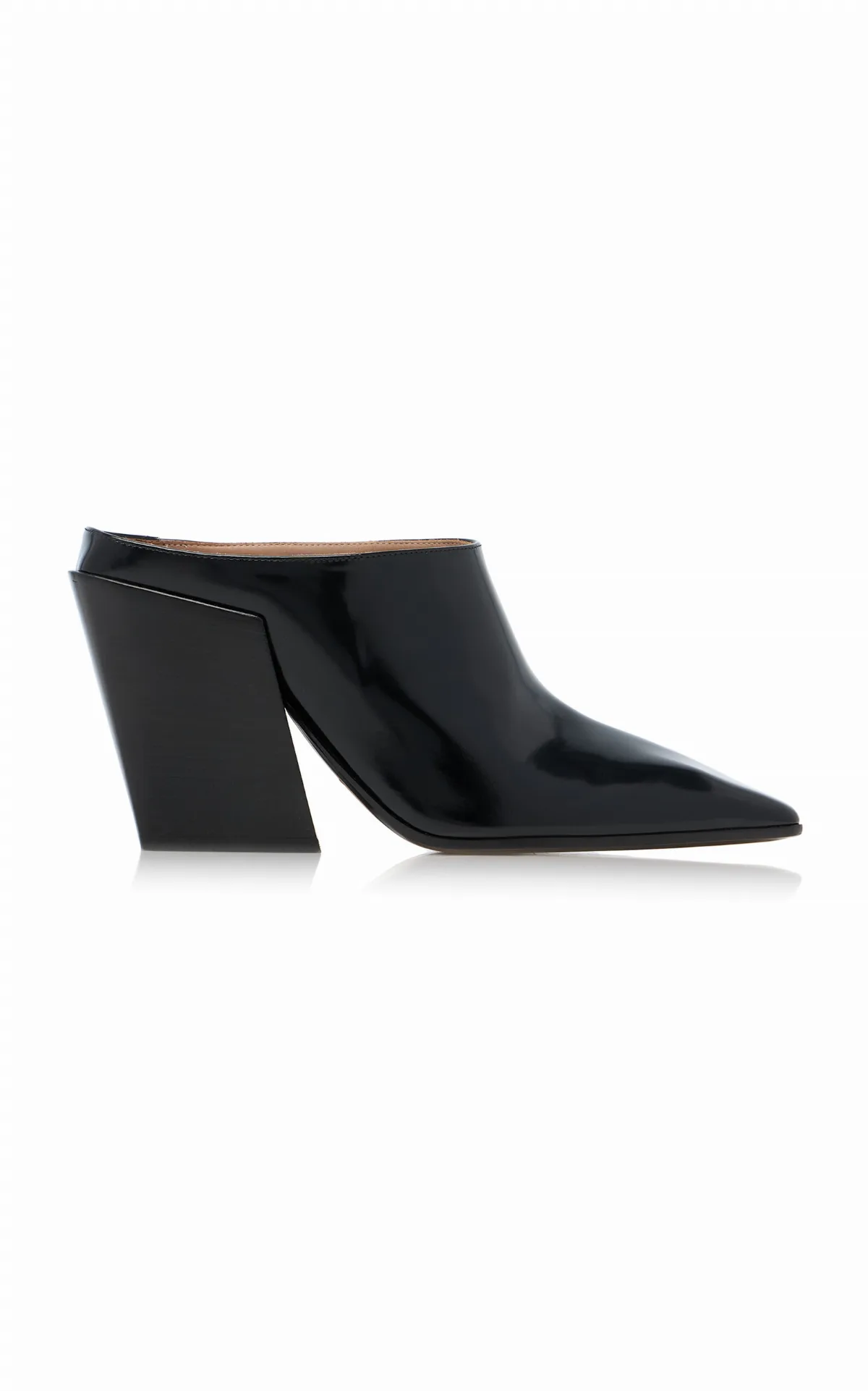 Leather Mule Pumps by Bottega Veneta