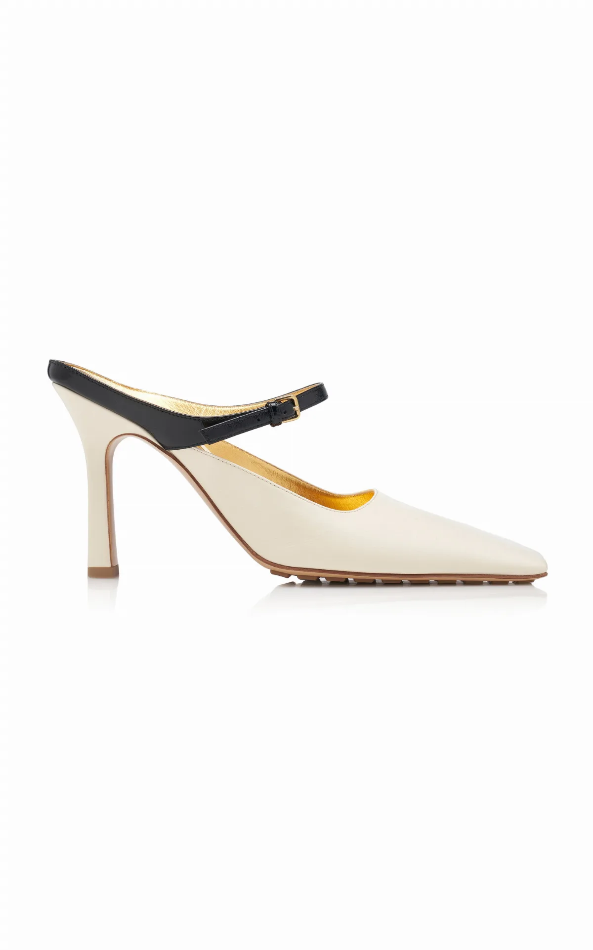 Cushion Lux Leather Mules by Bottega Veneta