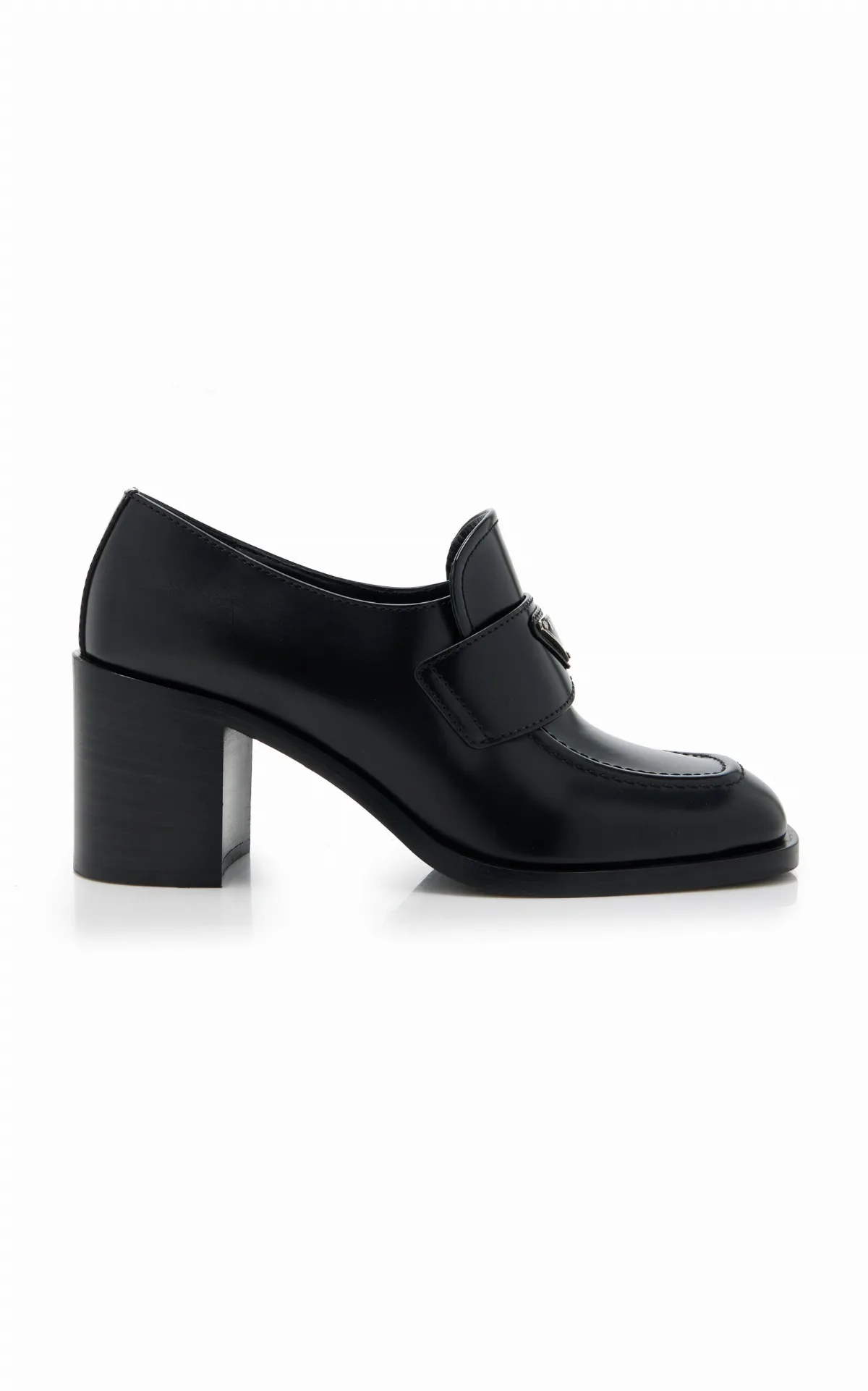 Mocassini Leather Loafers by Prada