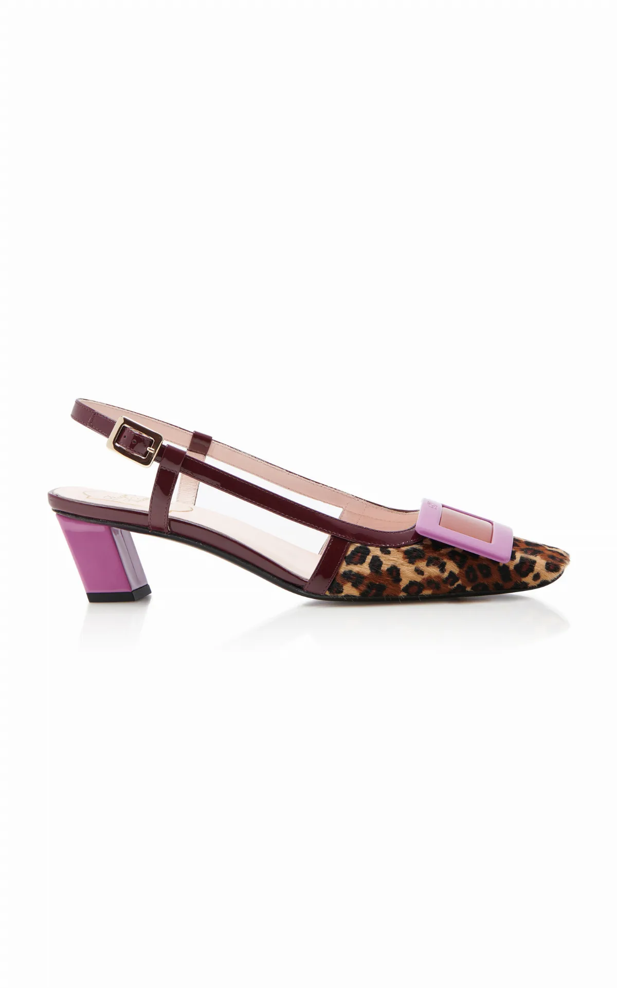 Belle Vivier Ponyhair Slingback Pumps by Roger Vivier