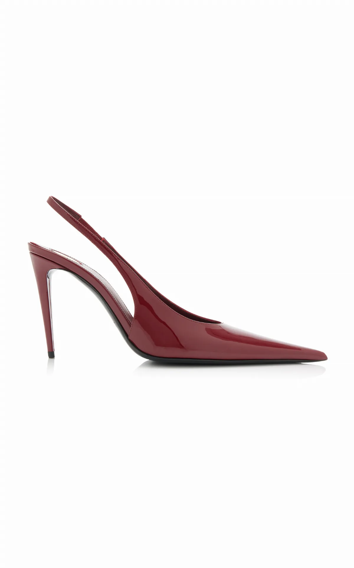 Guermantes Patent Leather Slingback Pumps by Saint Laurent