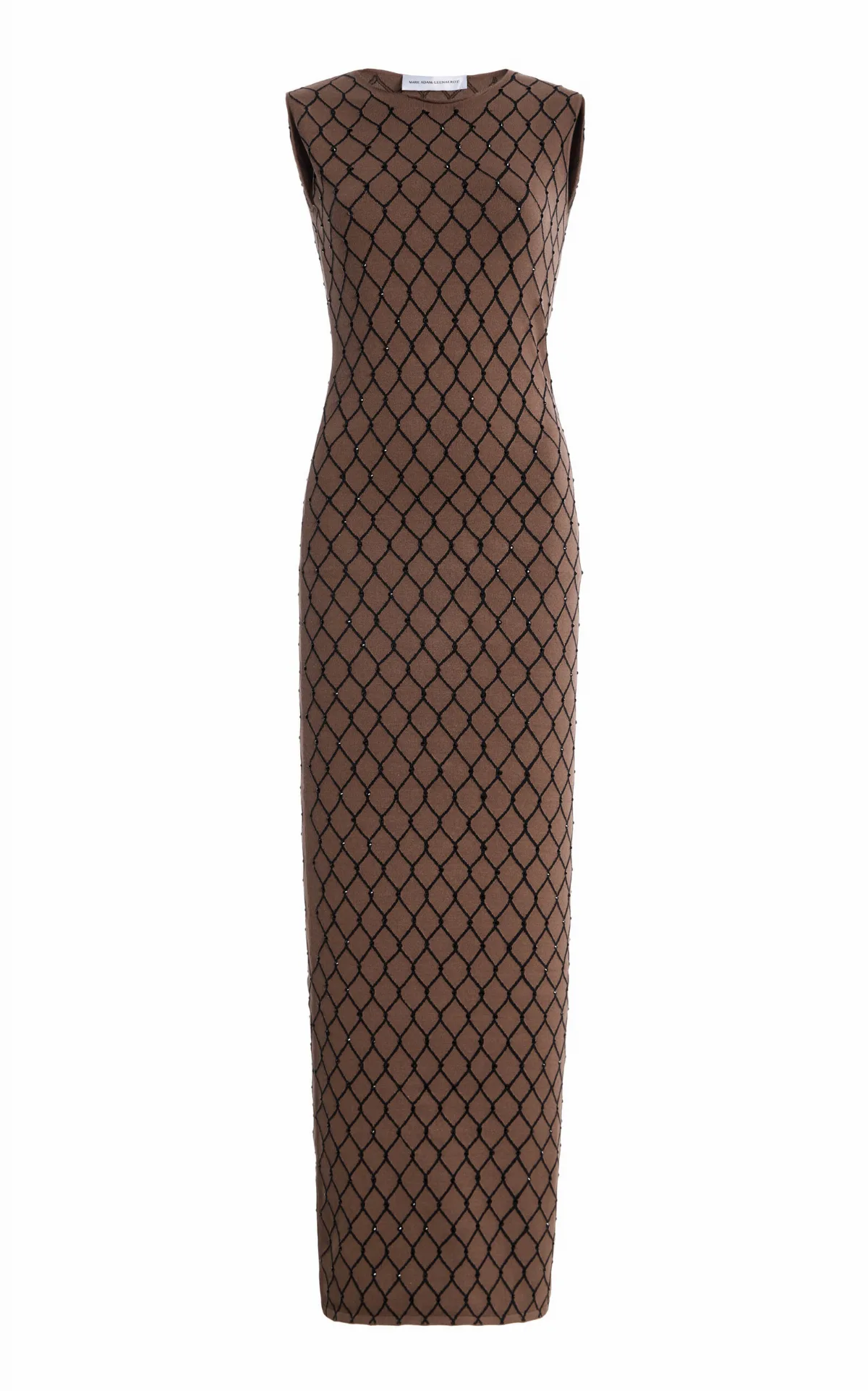 Resille Sequined Knit Maxi Dress by Marie Adam-Leenaerdt