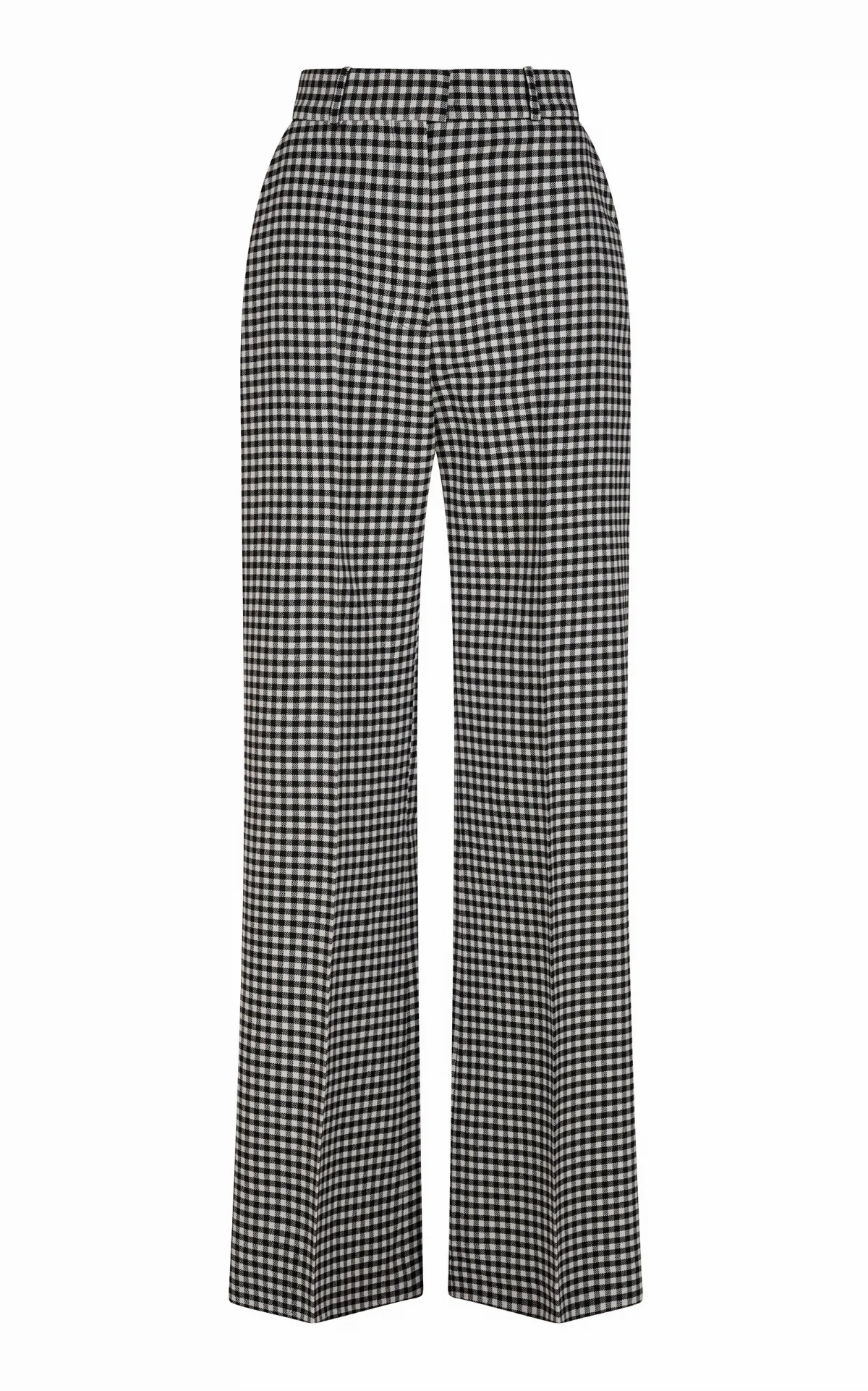 Virgin Wool Wide-Leg Pants