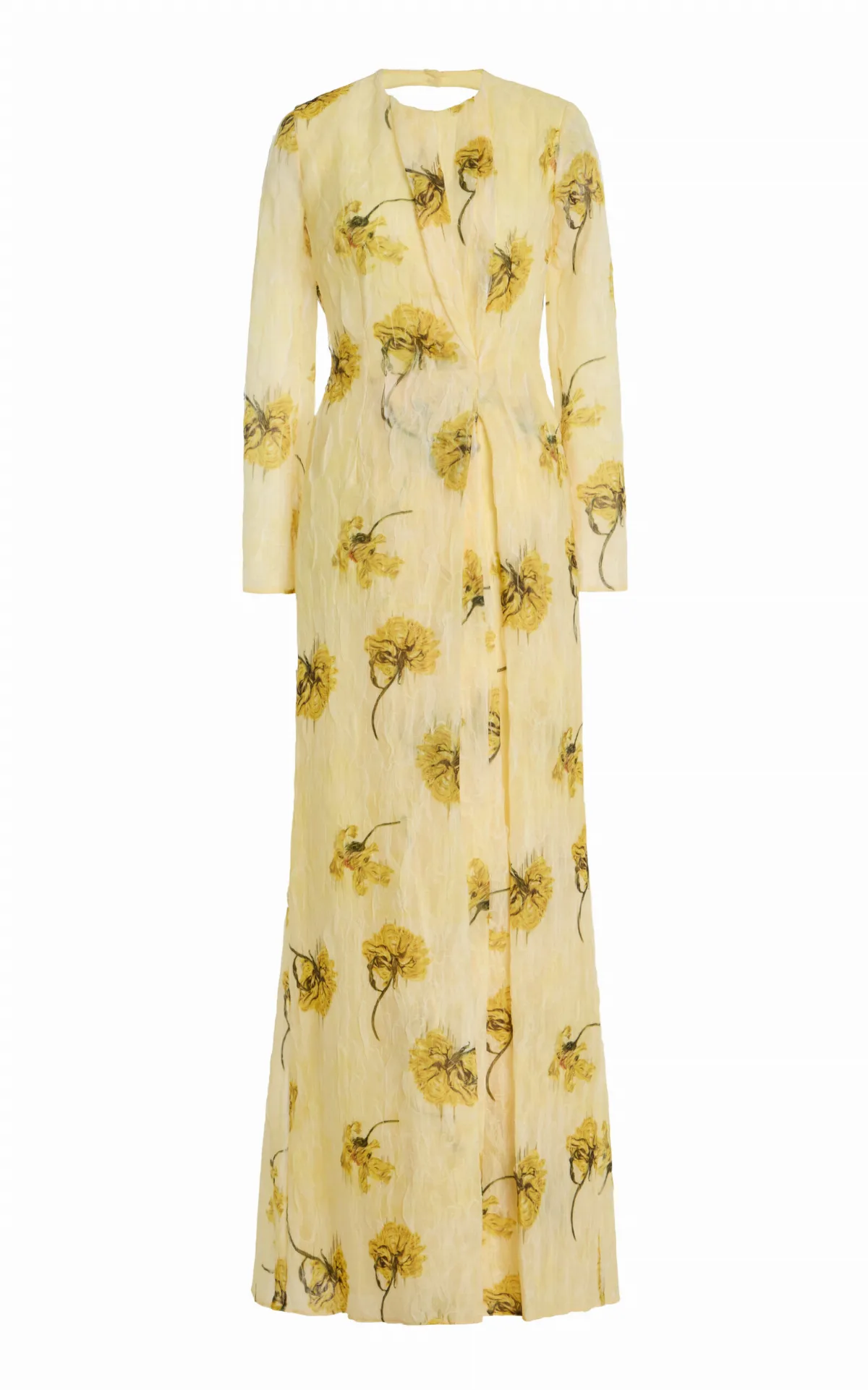 Desiderio Printed Chiffon Gown by Emilia Wickstead