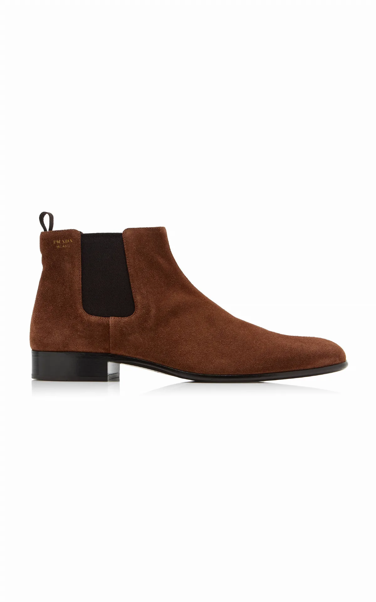Suede Ankle Boots by Prada