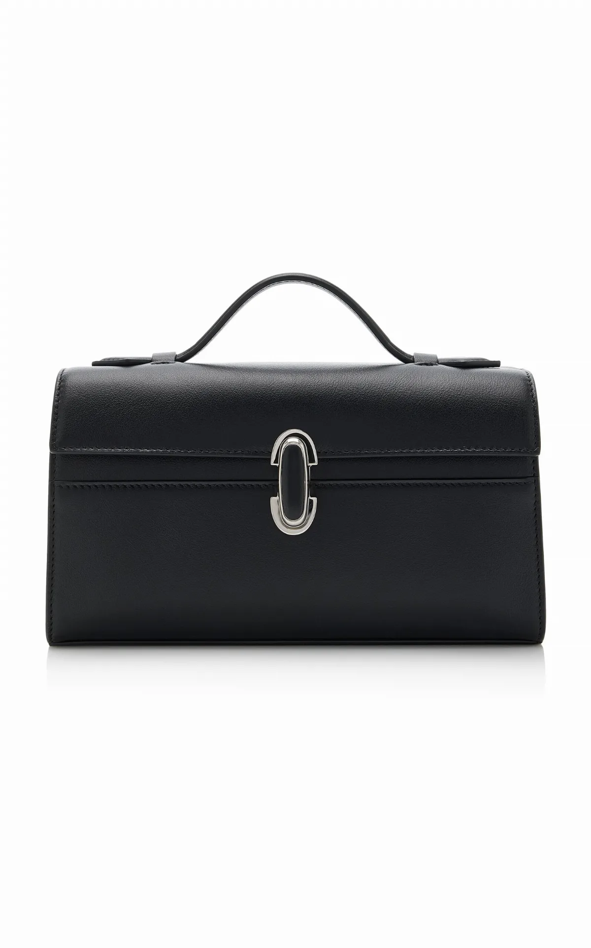 Symmetry Leather Pochette by Savette