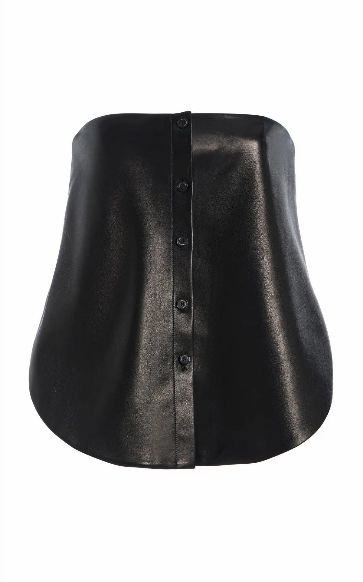 The Shea Leather Top by Brandon Maxwell