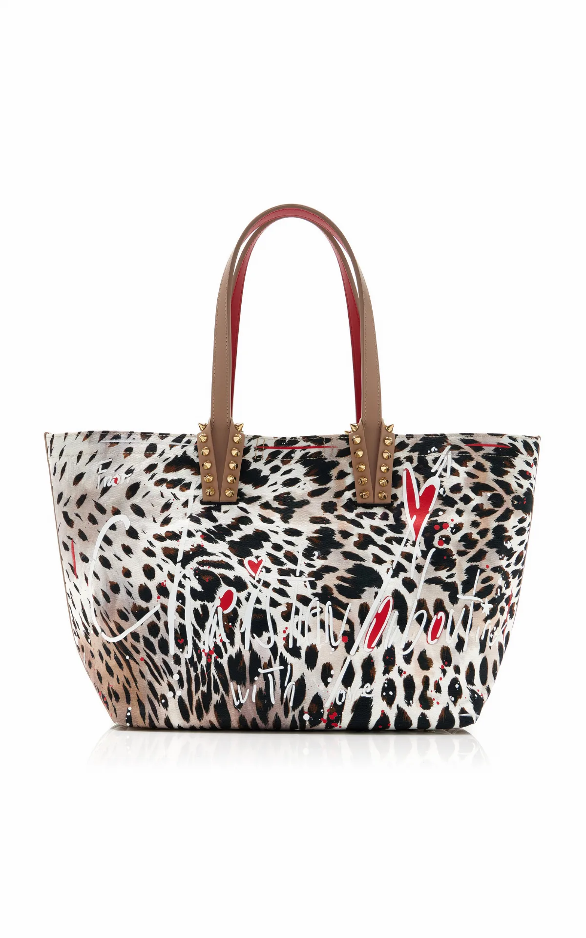 Cabata Printed Canvas Tote Bag by Christian Louboutin