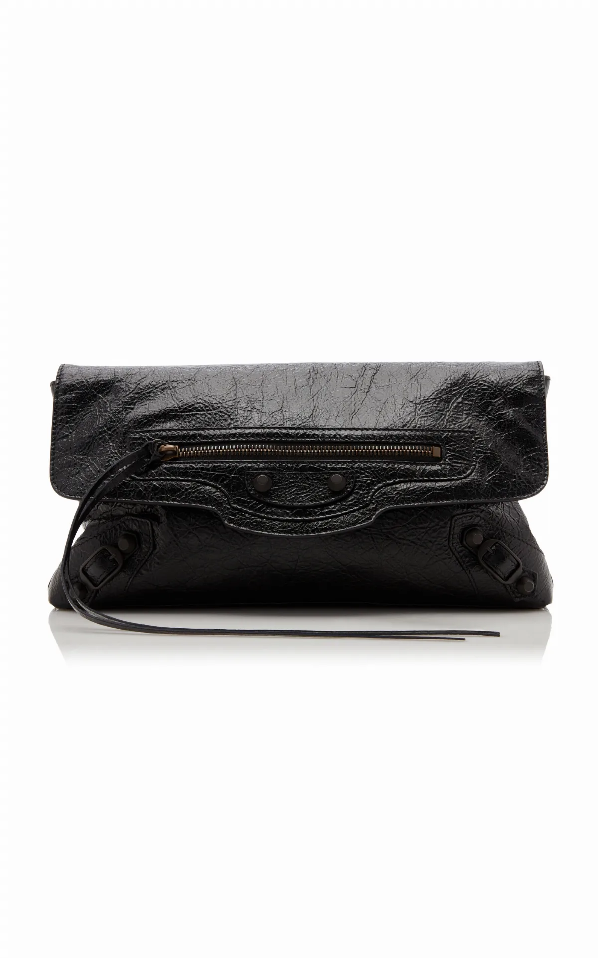 Le City Small Leather Clutch by Balenciaga